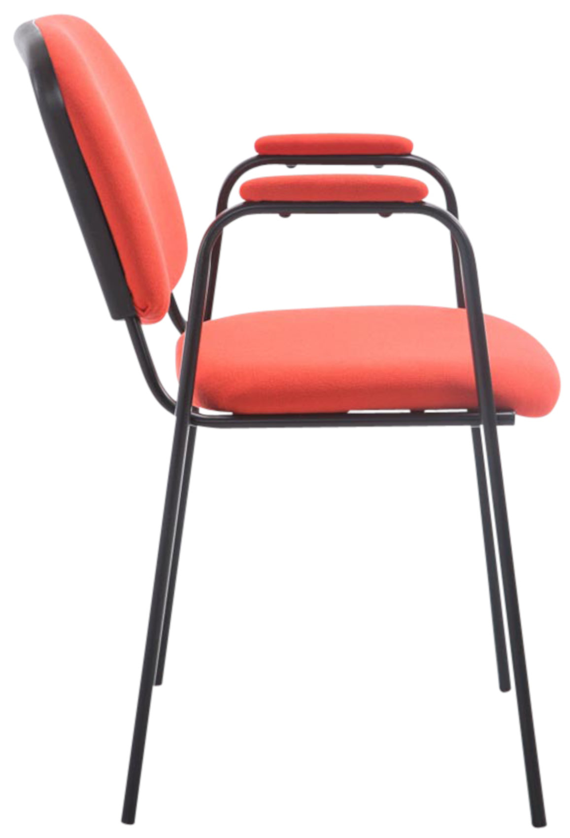 Set van 4 stapelstoelen Ken Pro stof
