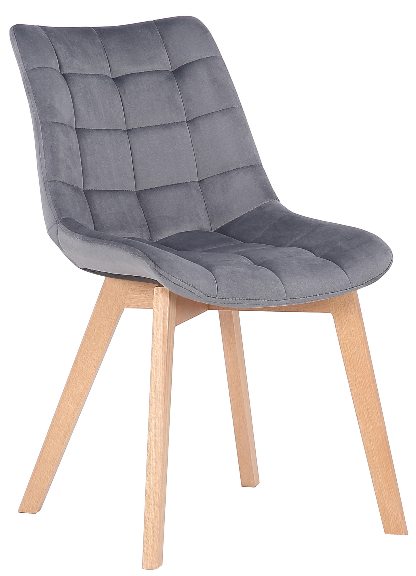 Set van 2 Eetkamerstoelen Passaic Fluweel