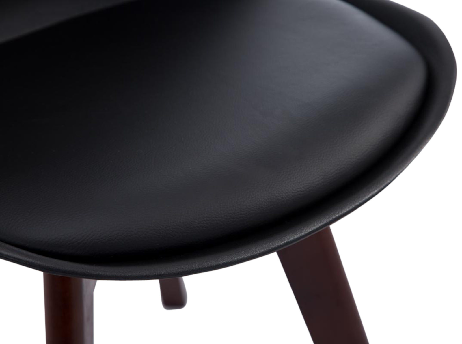 Set van 4 Eetkamerstoelen Borneo - Kunstleer