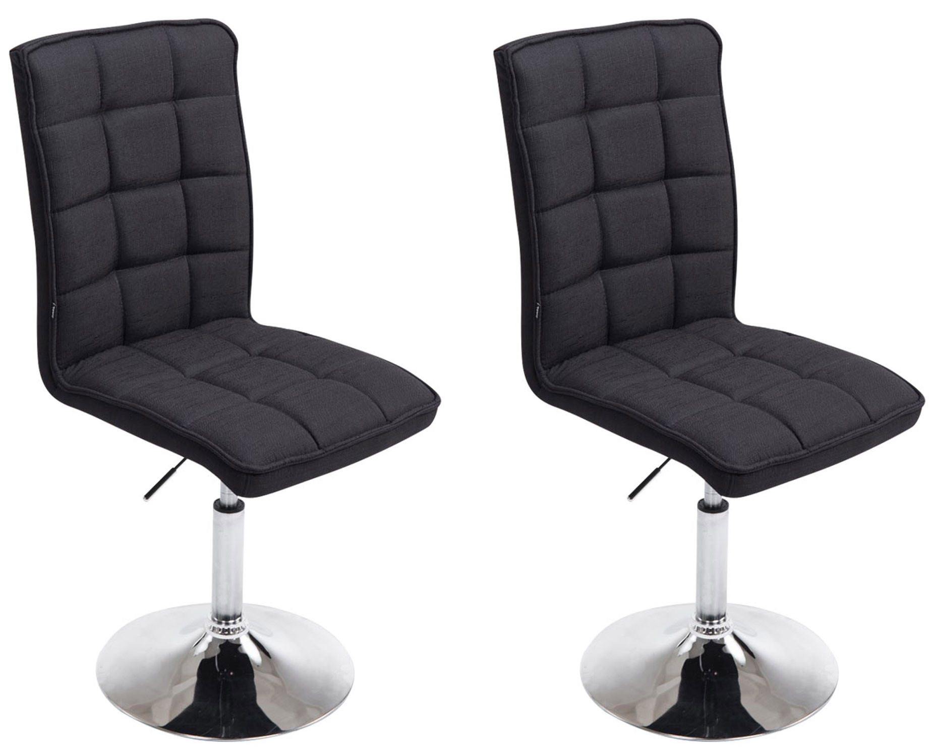 Set van 2 Eetkamerstoelen Peking Stof