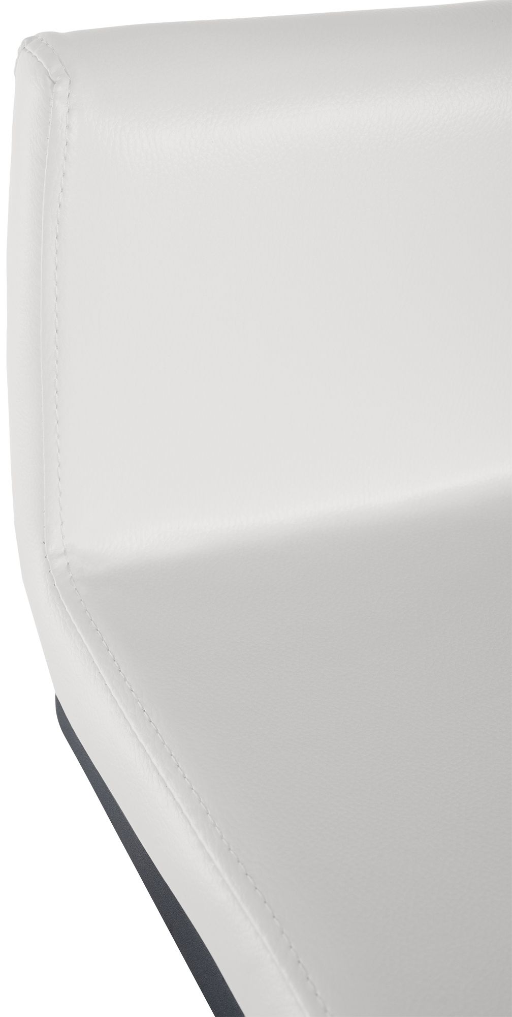2-delige set barstoelen Newport zwart metalen frame