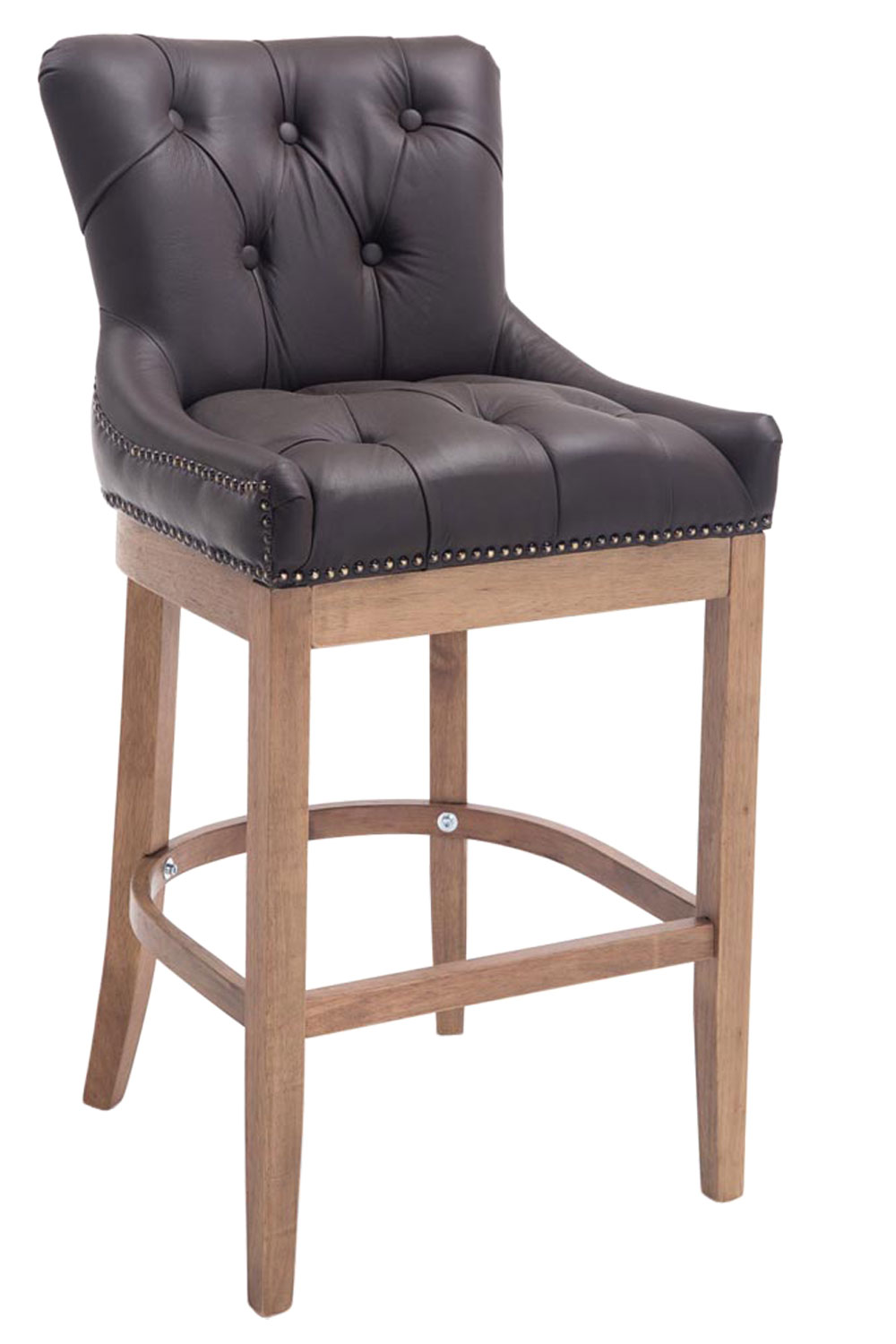 Set van 2 barkrukken Lakewood Leer