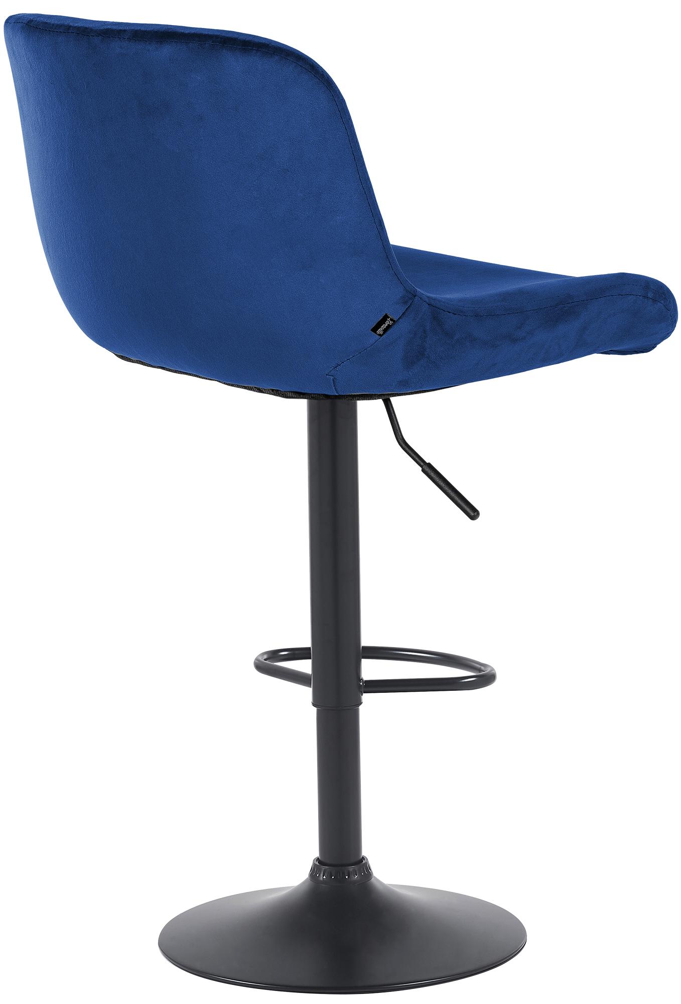 Set van 2 barkrukken Solon zwart
