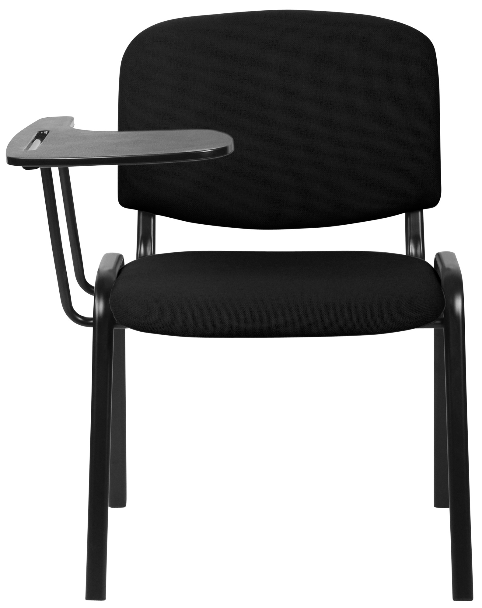 Bezoekersstoel Ken Stof zwart