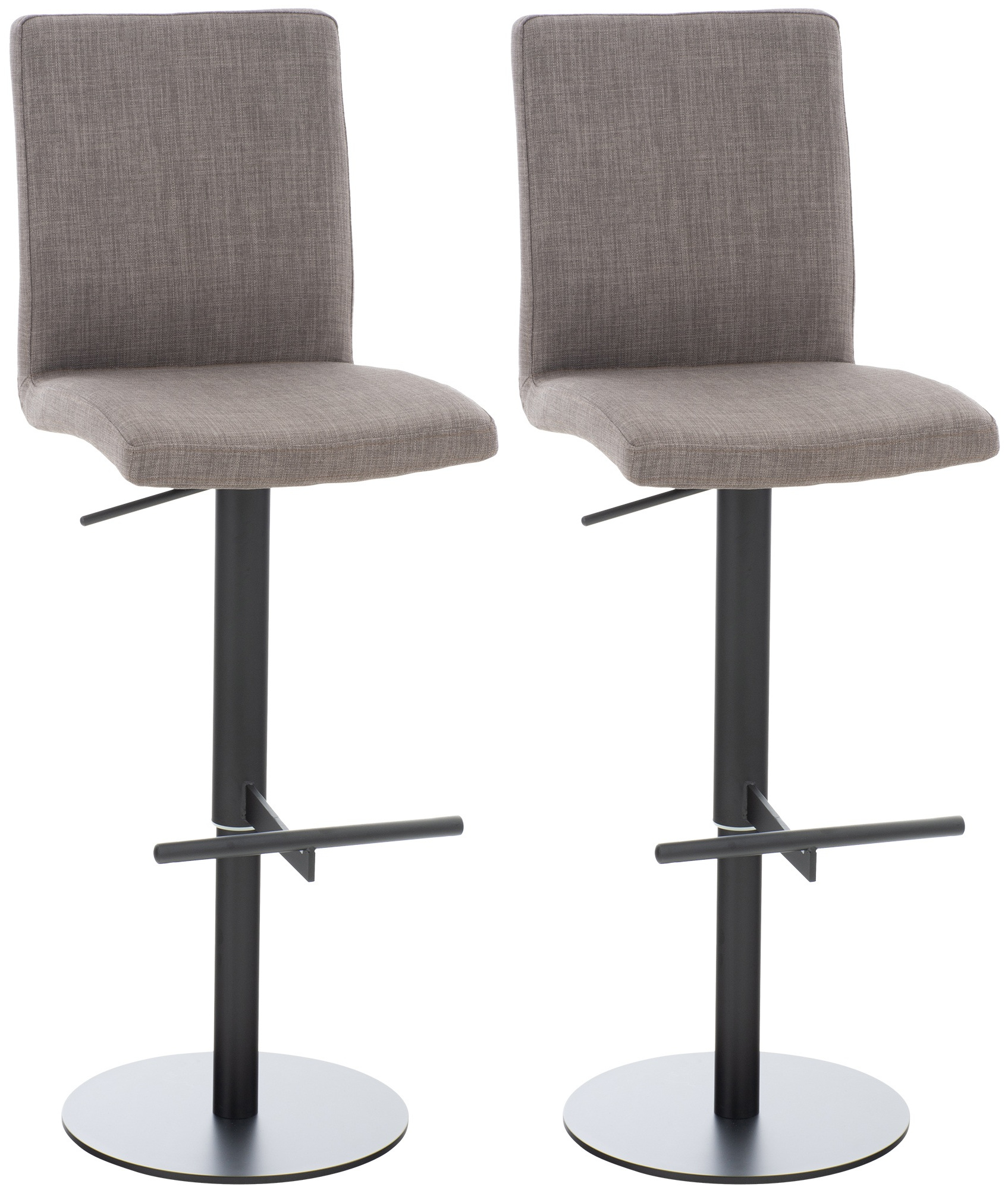 2x Barkruk Cadiz stof bekleding