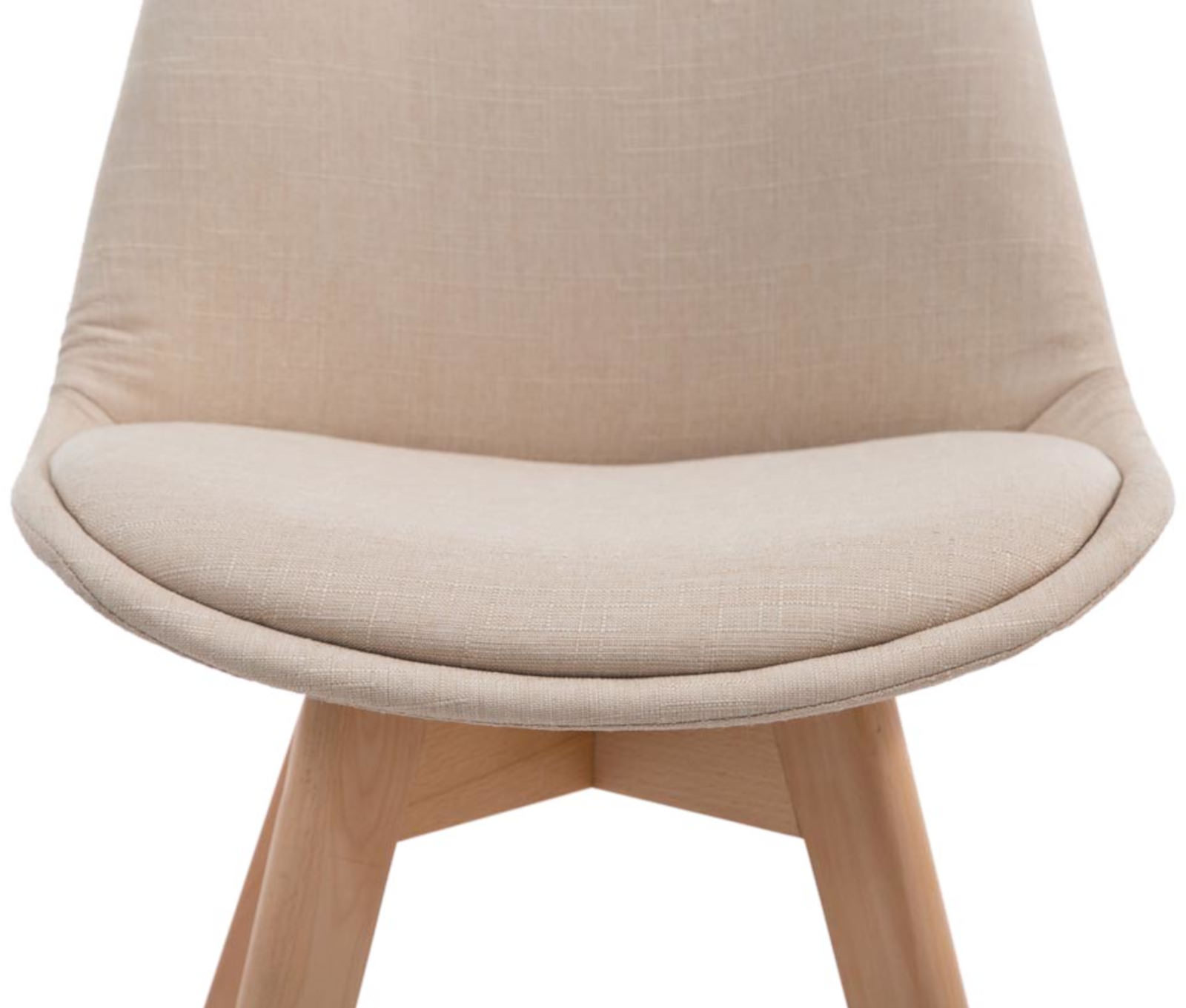 Set van 4 eetkamerstoelen Borneo V2 Stof