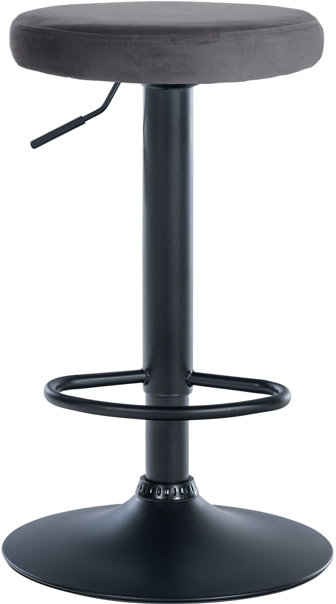 Set van 2 barkrukken Ponte fluweel