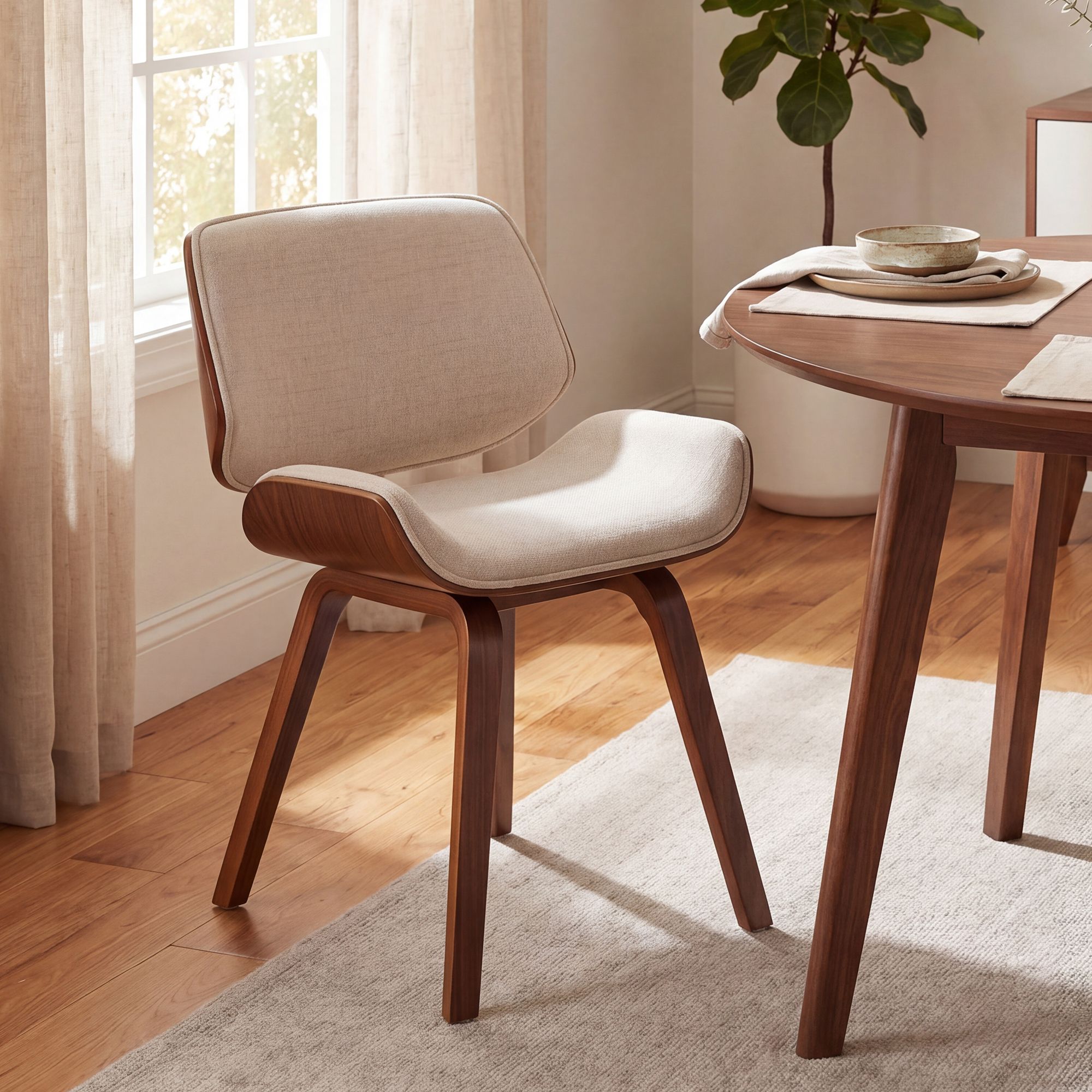 Set van 2 Eetkamerstoelen Beverley