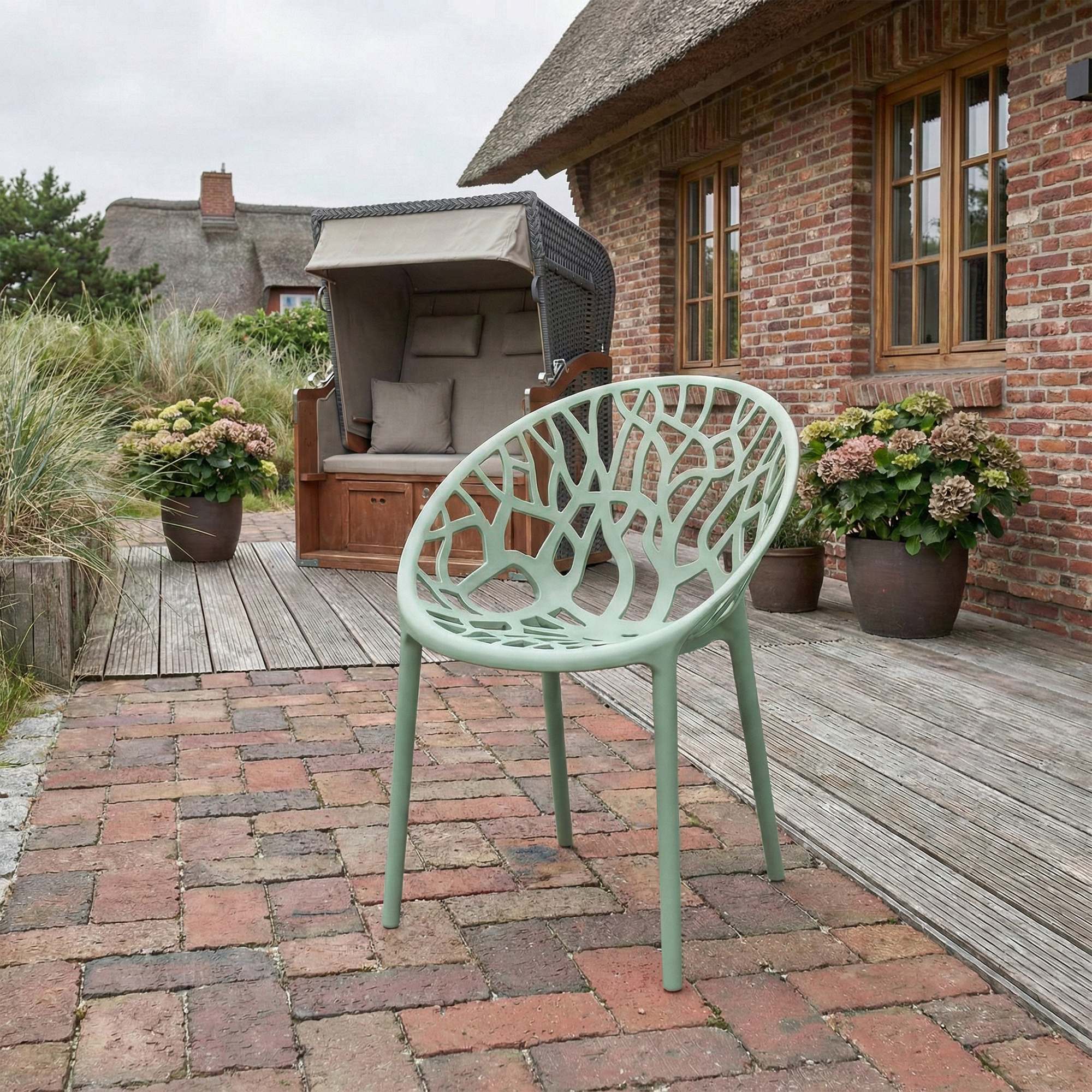 2-delige set tuinstoelen Hope