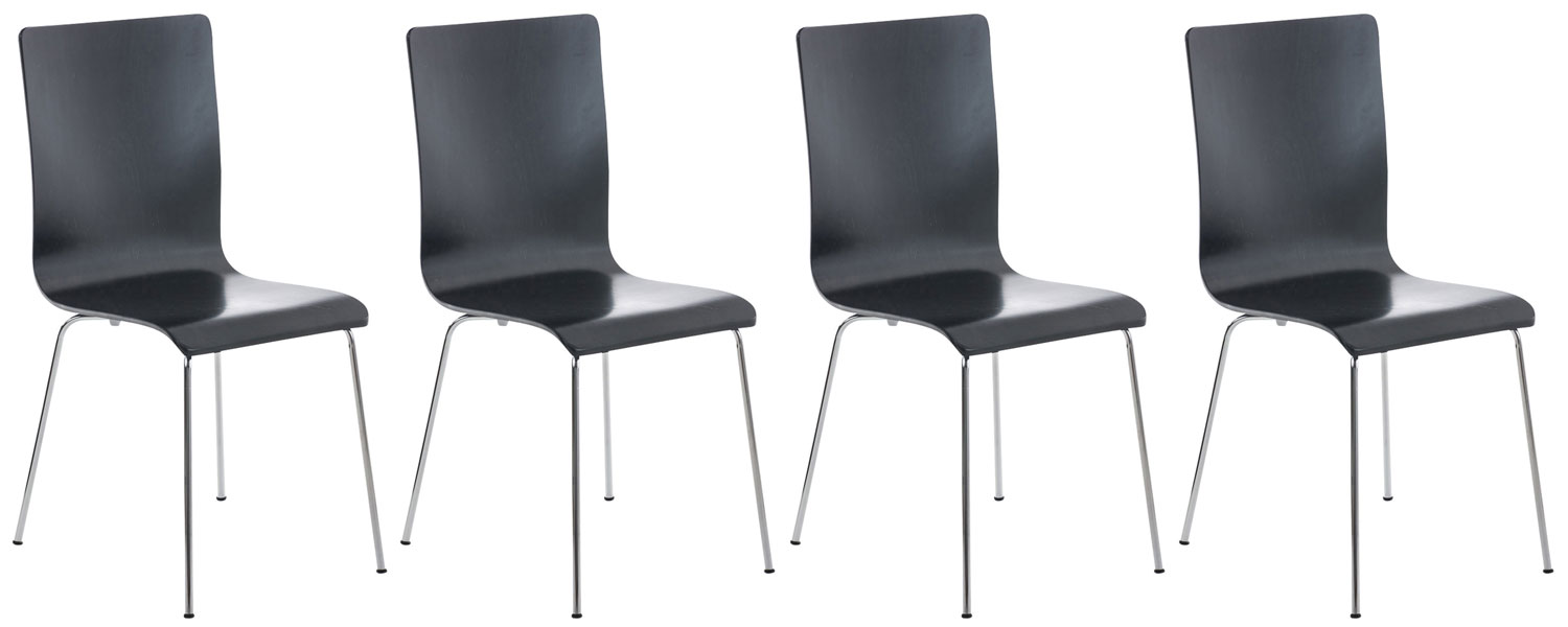 Set van 4 Pepe bezoekersstoelen