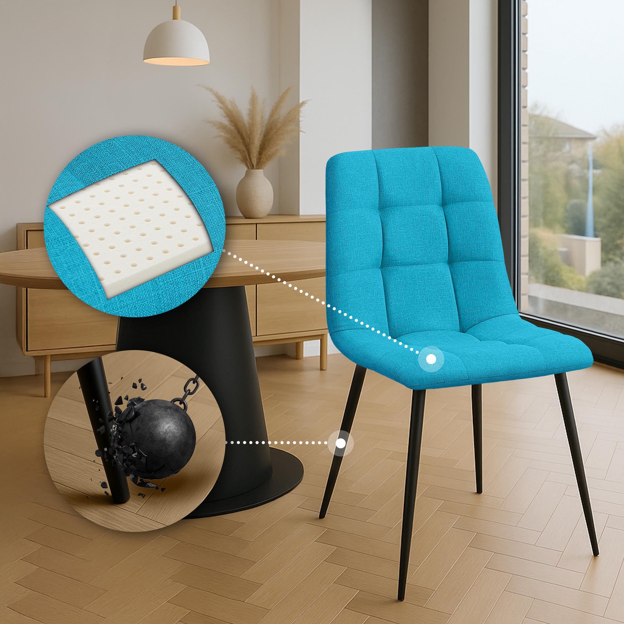 Set van 2 eetkamerstoelen Tilde
