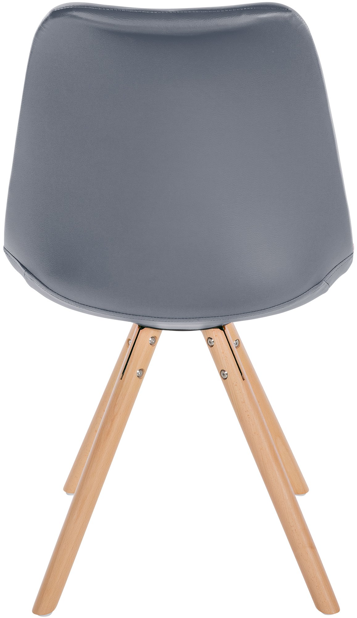 Set van 4 eetkamerstoelen Sofia kunstleer
