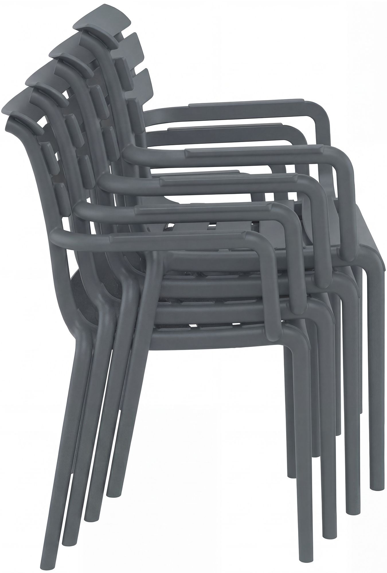 Set van 4 tuinstoelen Paris