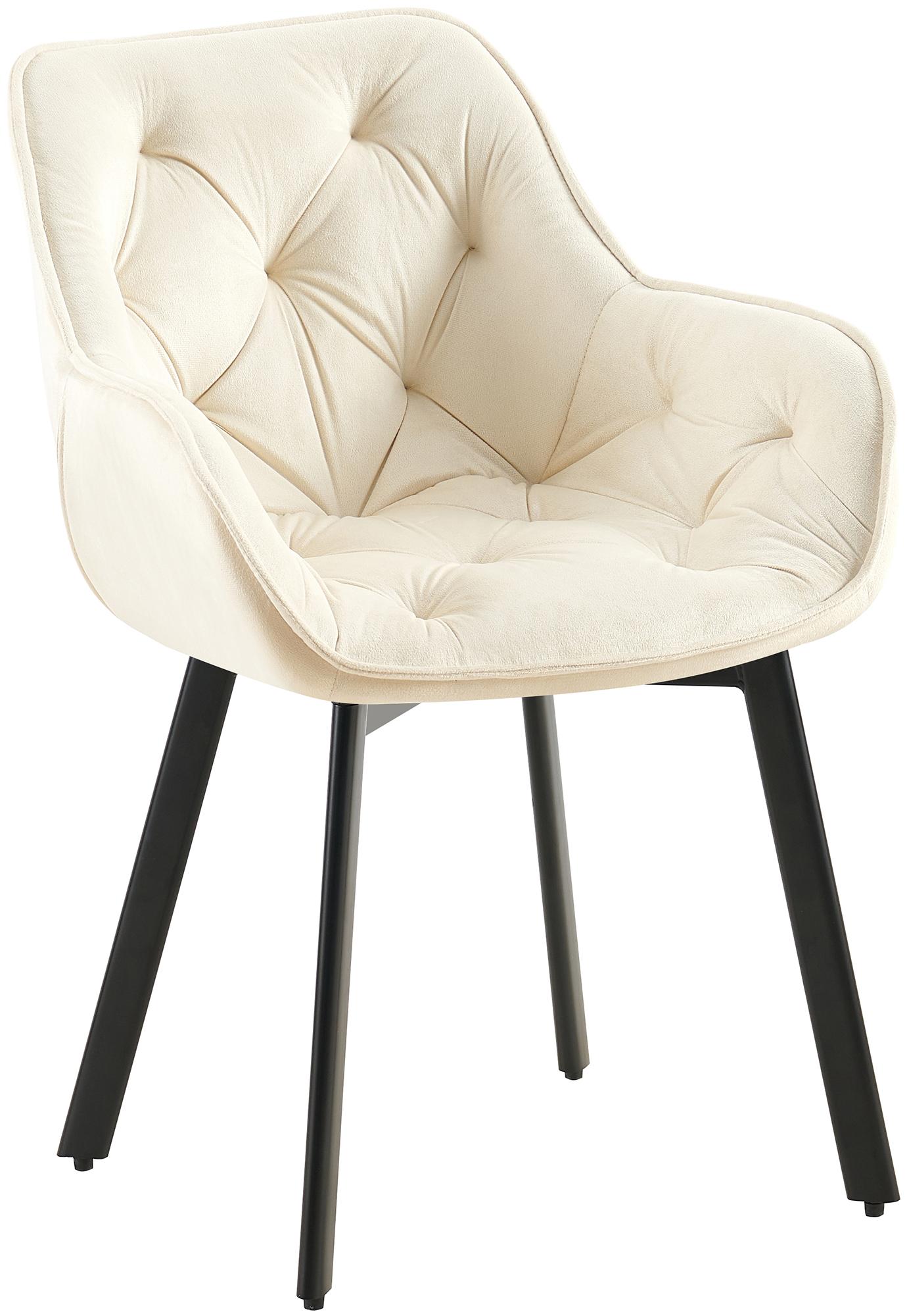 Set van 2 eetkamerstoelen Antigo Fluweel