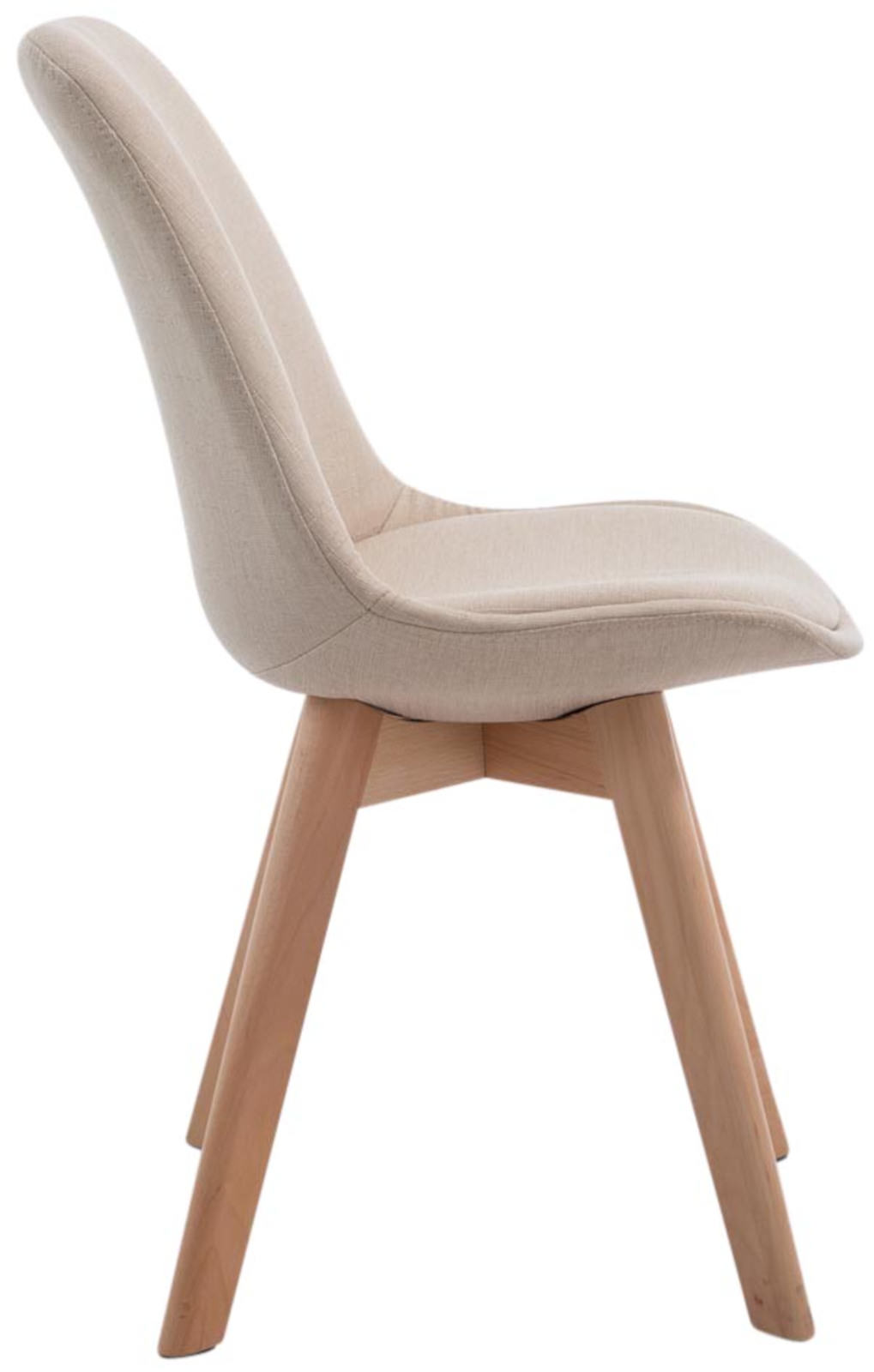 Set van 4 eetkamerstoelen Borneo V2 Stof