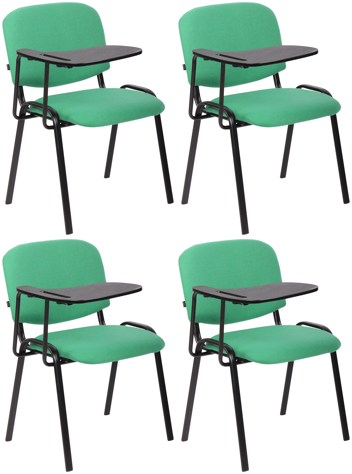 Set van 4 stoelen Ken met klaptafel Stof