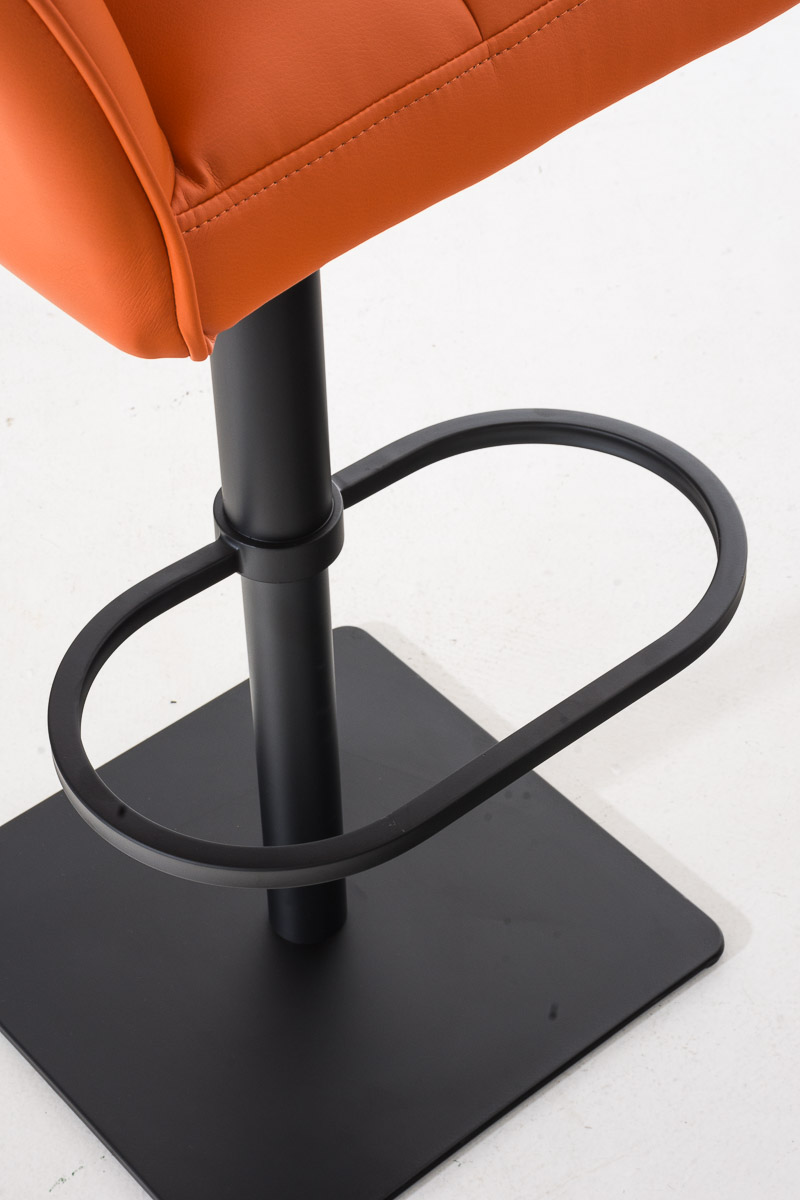 Barkruk Damaso met kunstleren bekleding