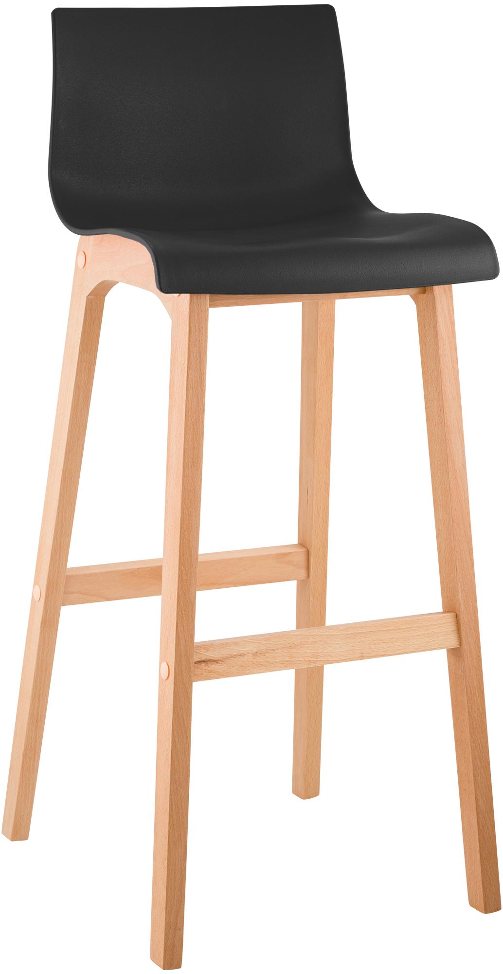 Barkruk Hover Kunststof Vierpootsframe Natura