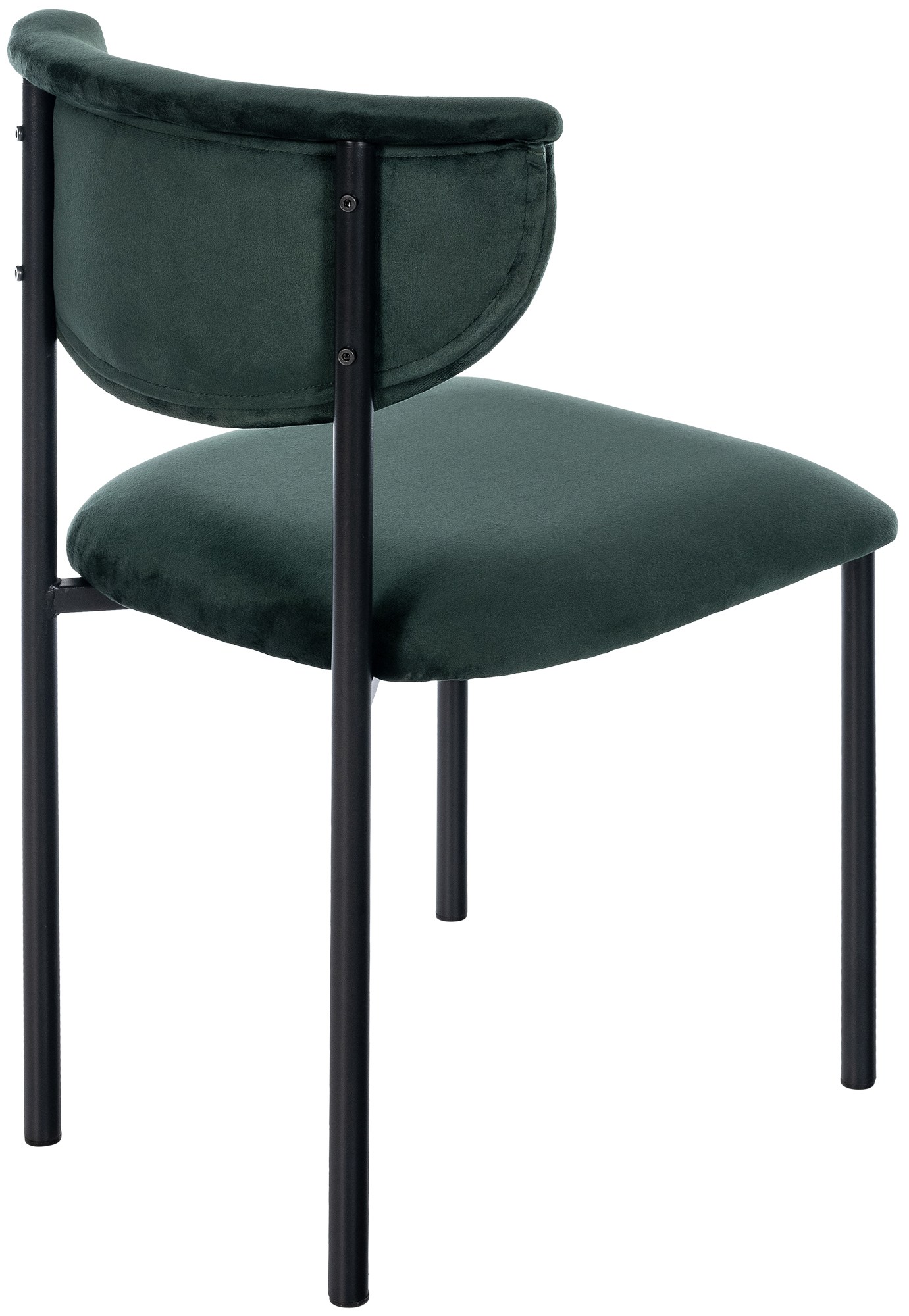 Set van 2 eetkamerstoelen Gambell fluweel