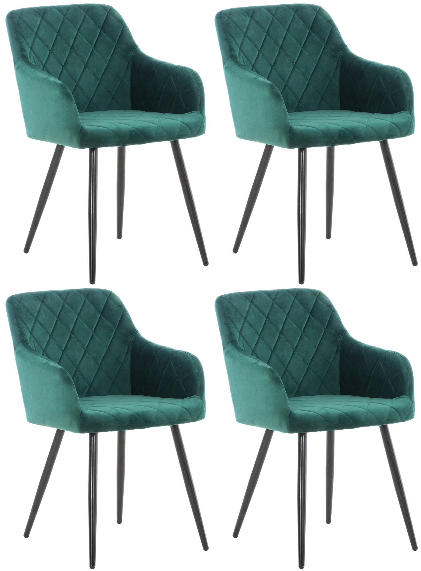 Set van 4 Eetkamerstoelen Shila
