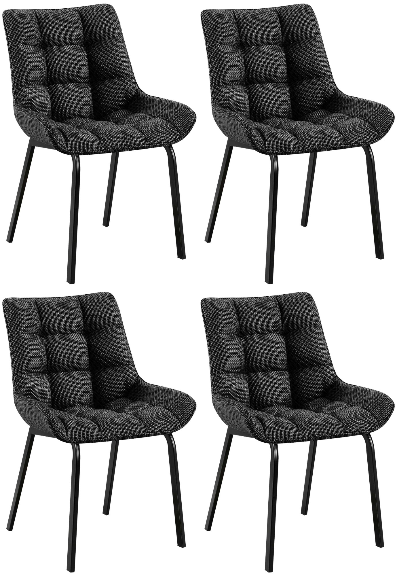 Set van 4 eetkamerstoelen Saranda