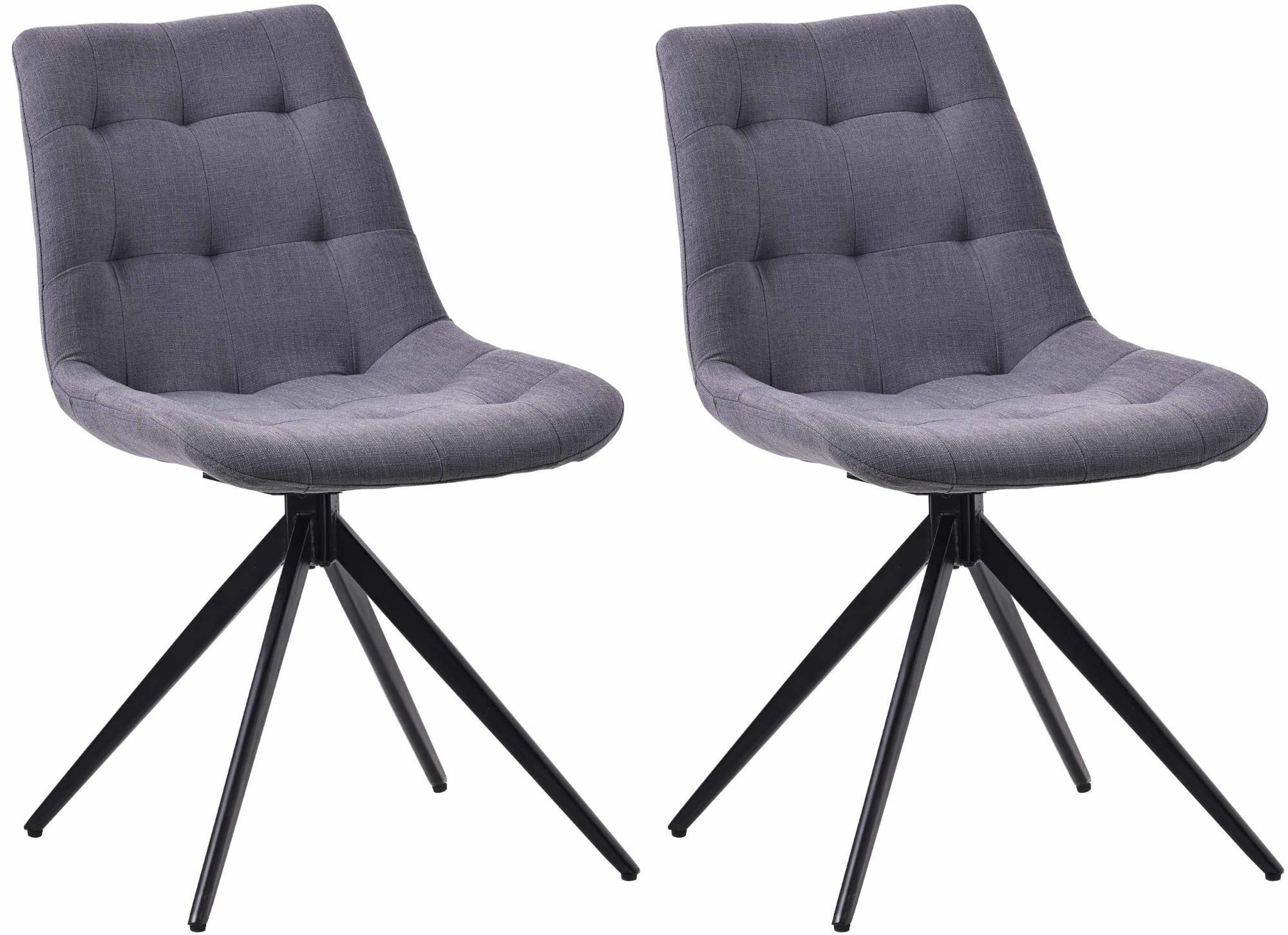 Set van 2 eetkamerstoelen Merna