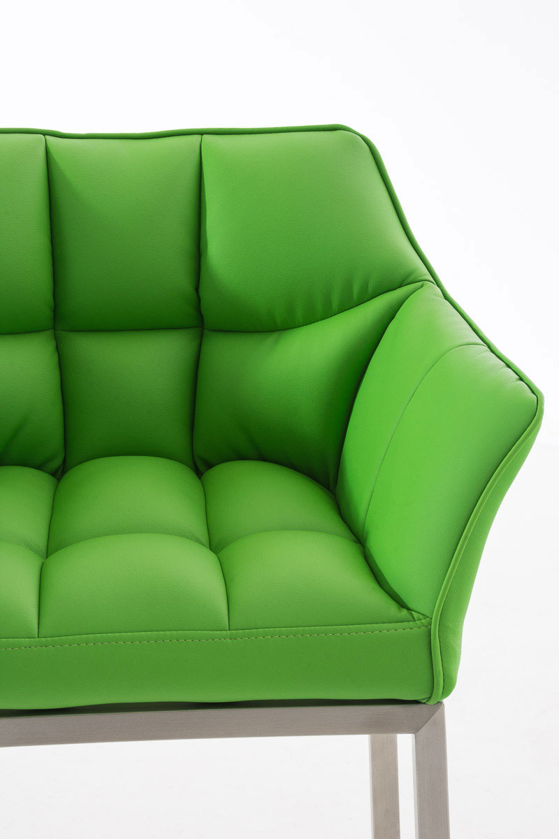 Barkruk Damaso Kunstleer met Vierpootsframe