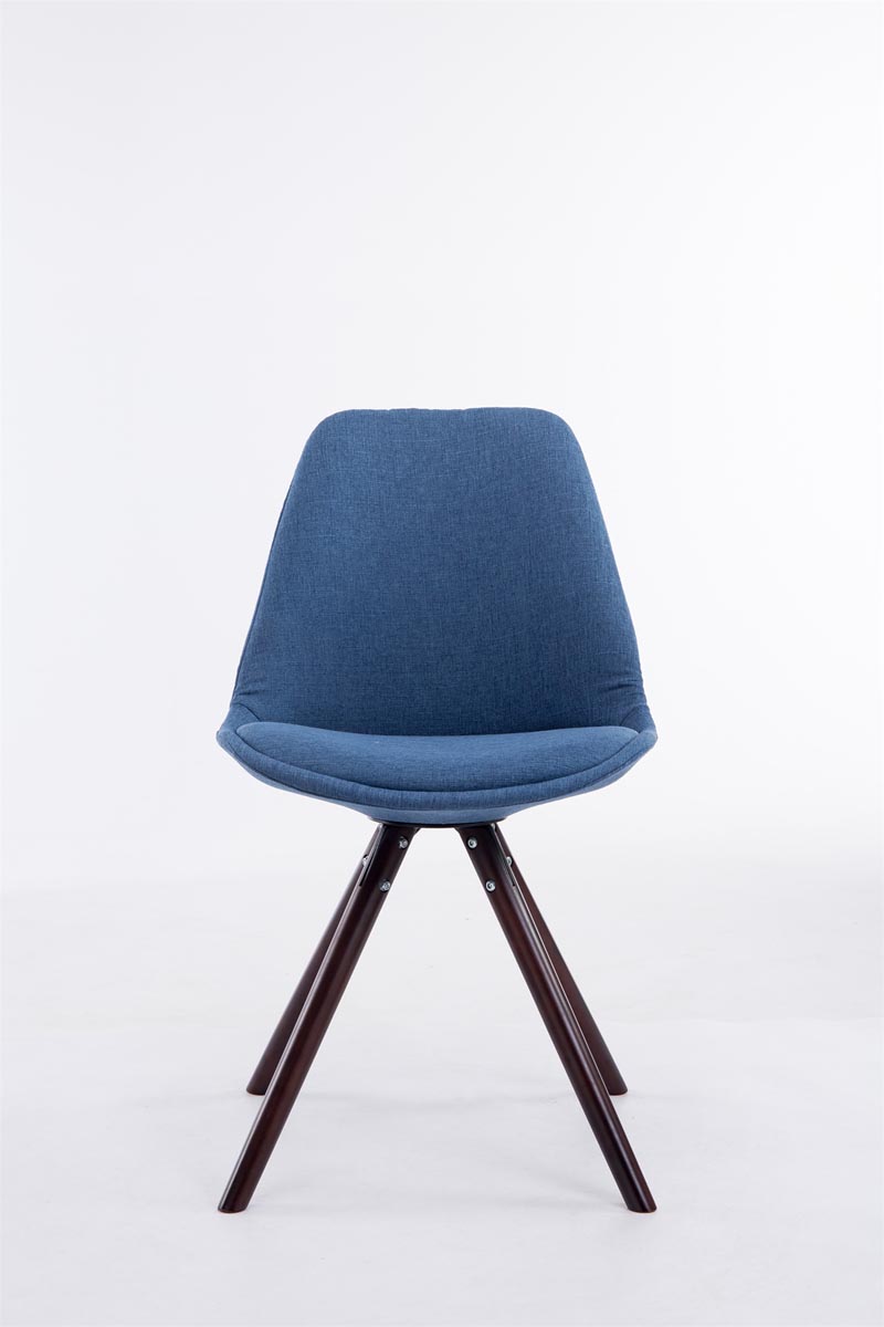 Eetkamerstoel Toulouse Rond frame Stof