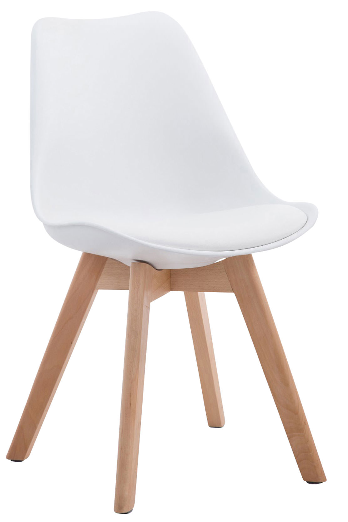 Set van 4 Eetkamerstoelen Borneo - Kunstleer