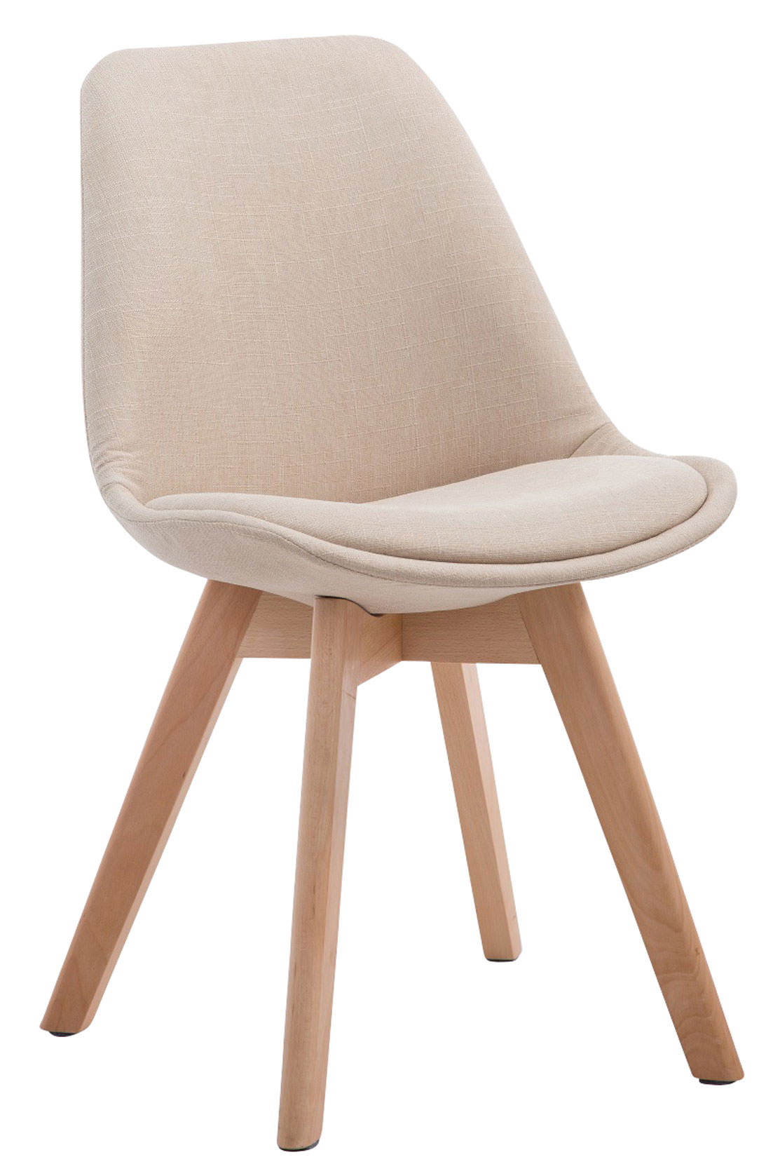 Set van 4 eetkamerstoelen Borneo V2 Stof