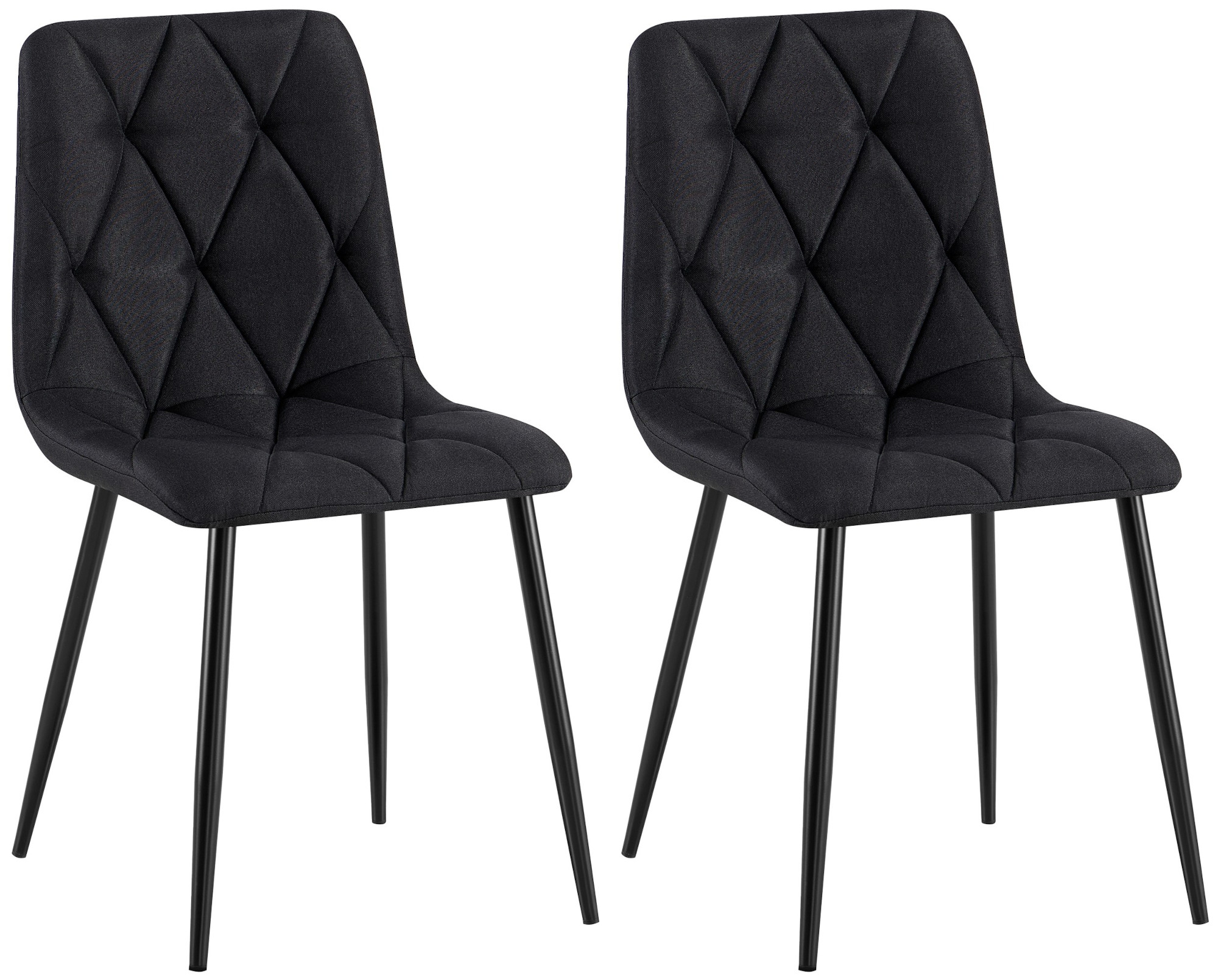 Set van 2 Eetkamerstoelen Clairton