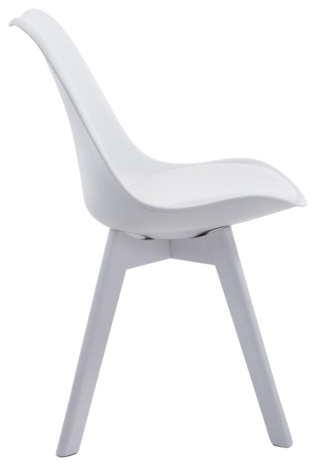 Set van 4 Eetkamerstoelen Borneo - Kunstleer