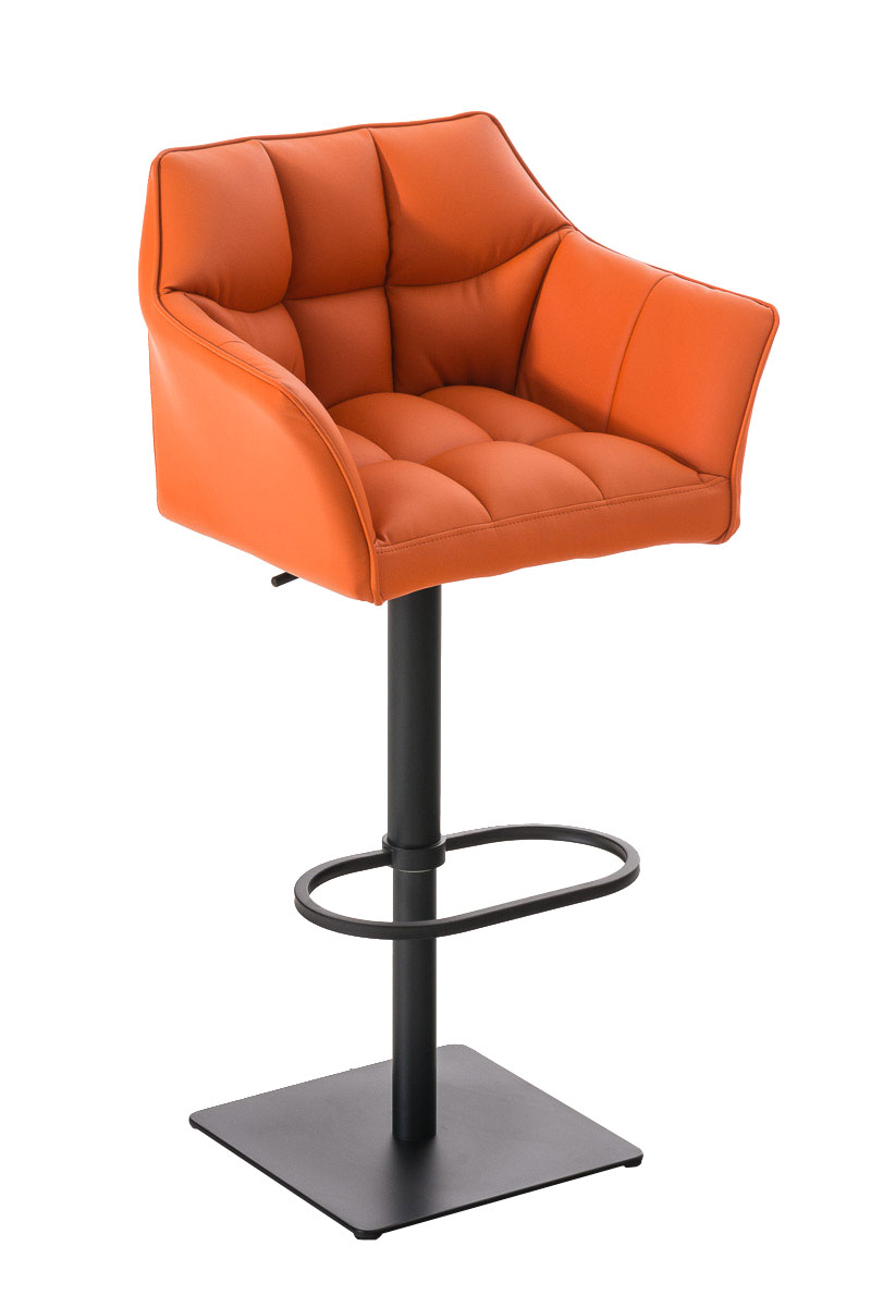 Barkruk Damaso met kunstleren bekleding