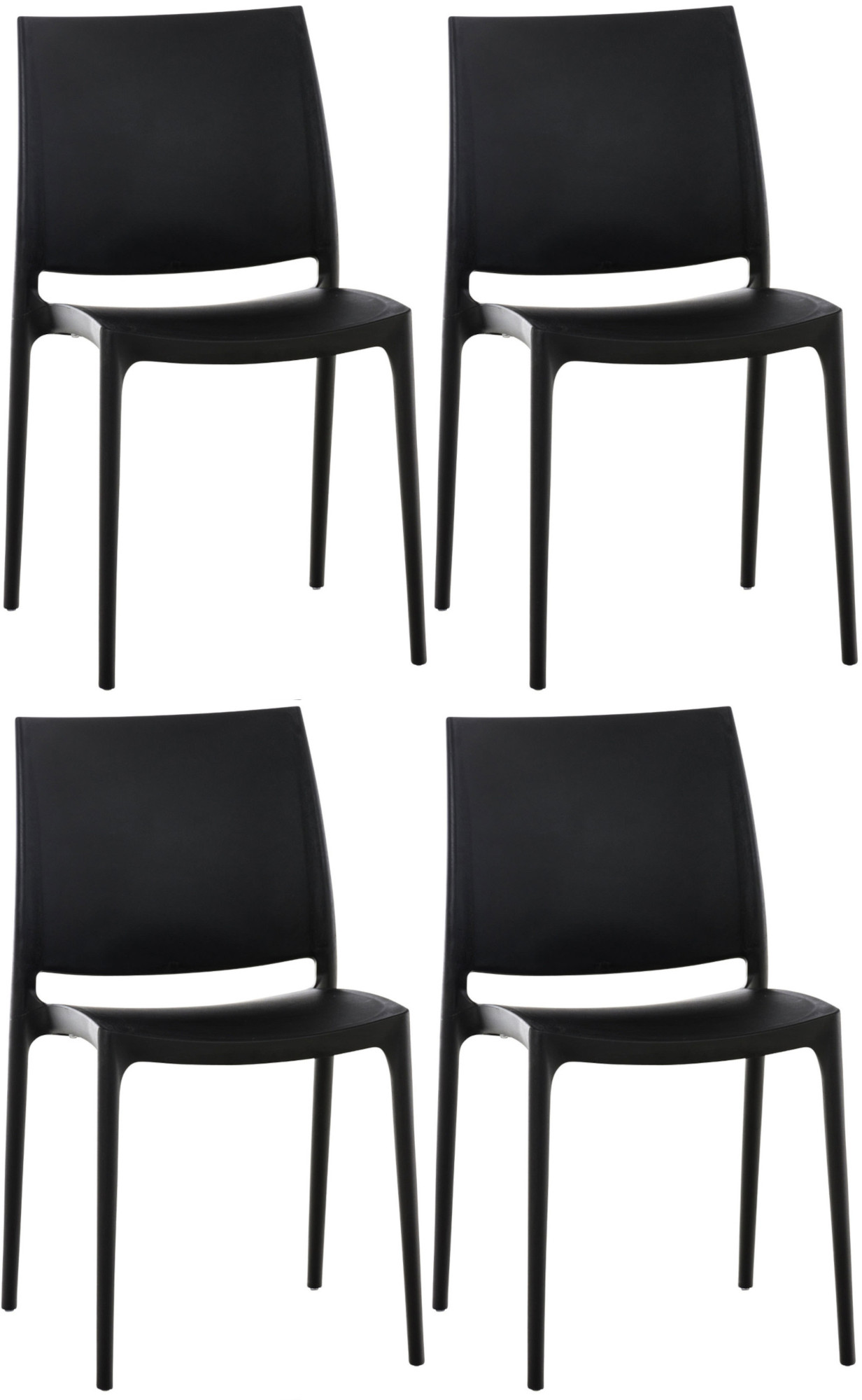 Set van 4 Maya stoelen