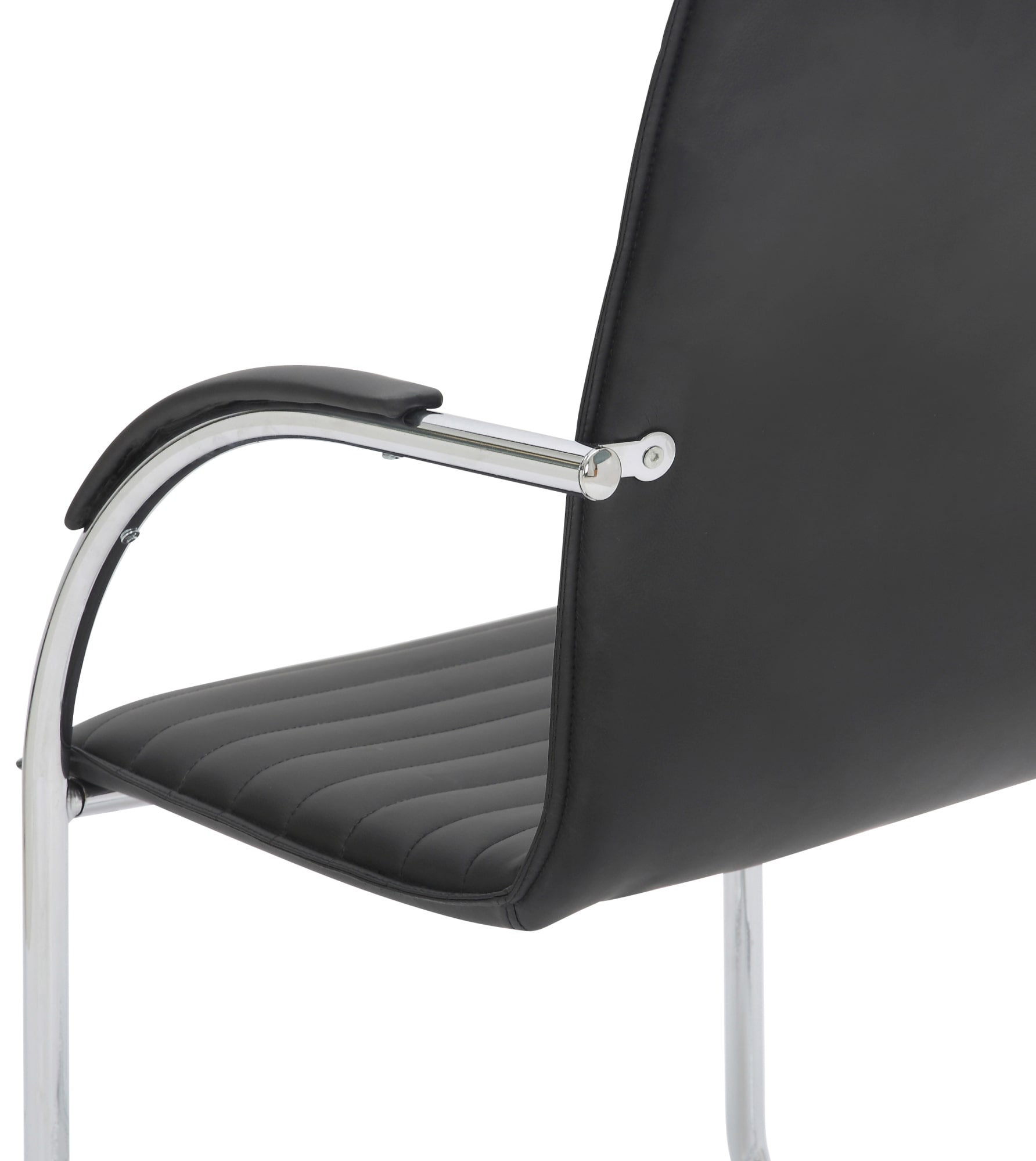 Set van 2 Eetkamerstoelen Tira kunstleer