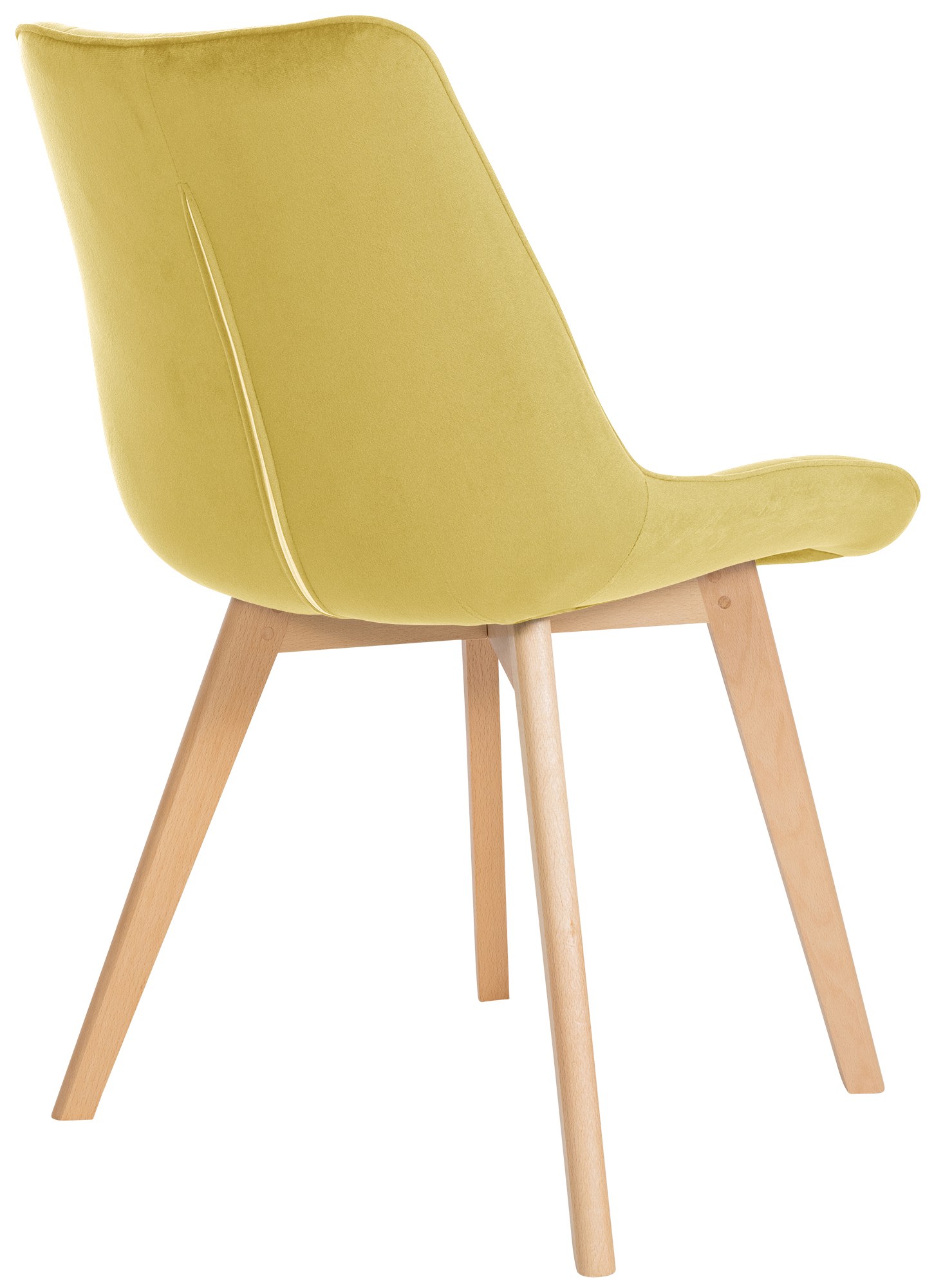 Set van 2 eetkamerstoelen Brook fluweel