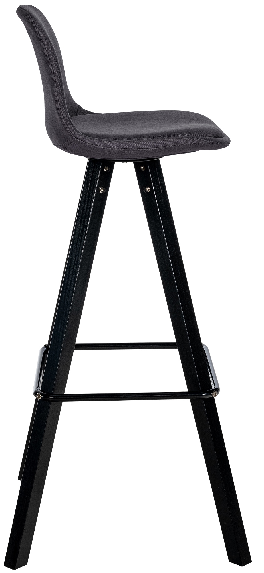 2er Set barkrukken Corbin stof Square