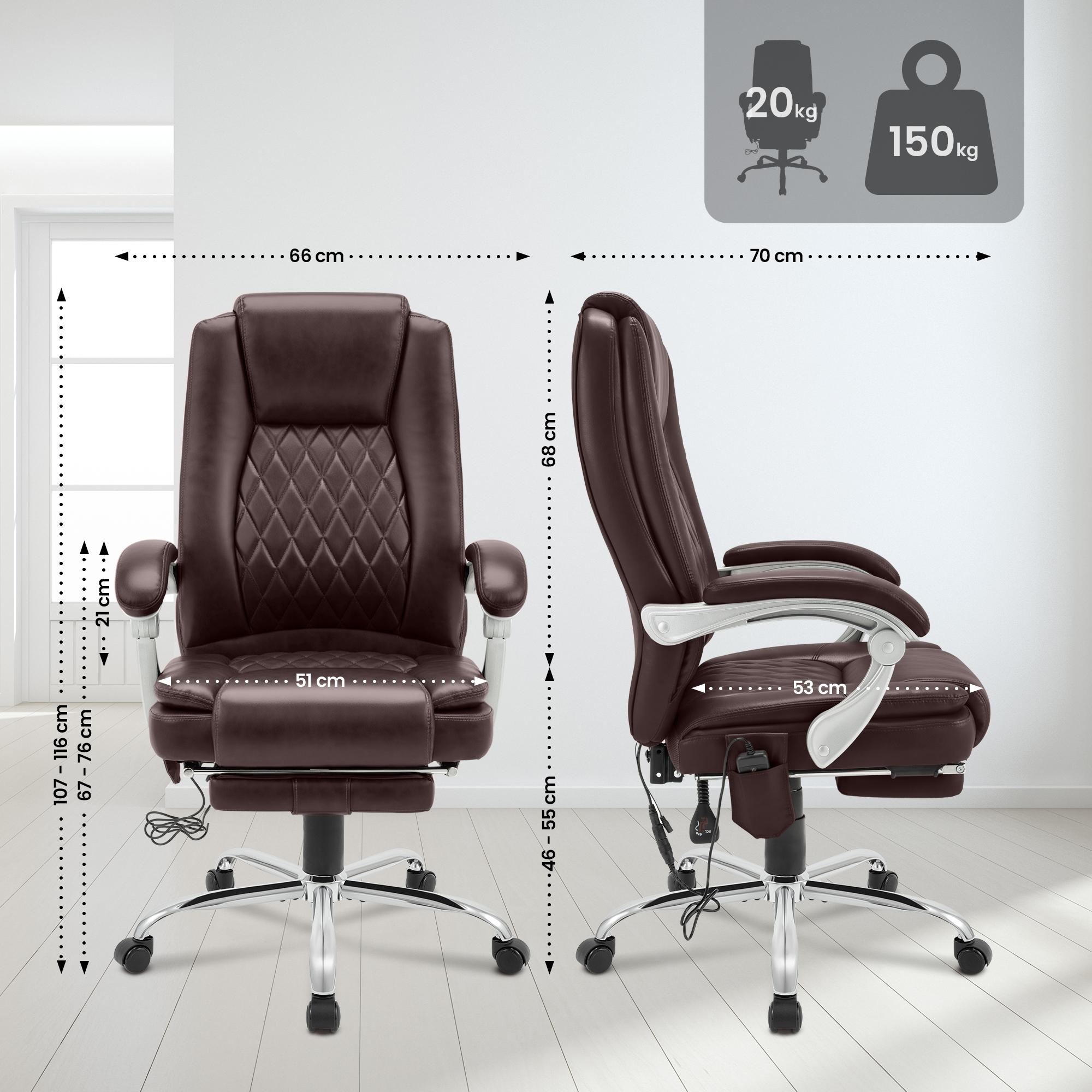 Bureaustoel Rubia met Massagefunctie