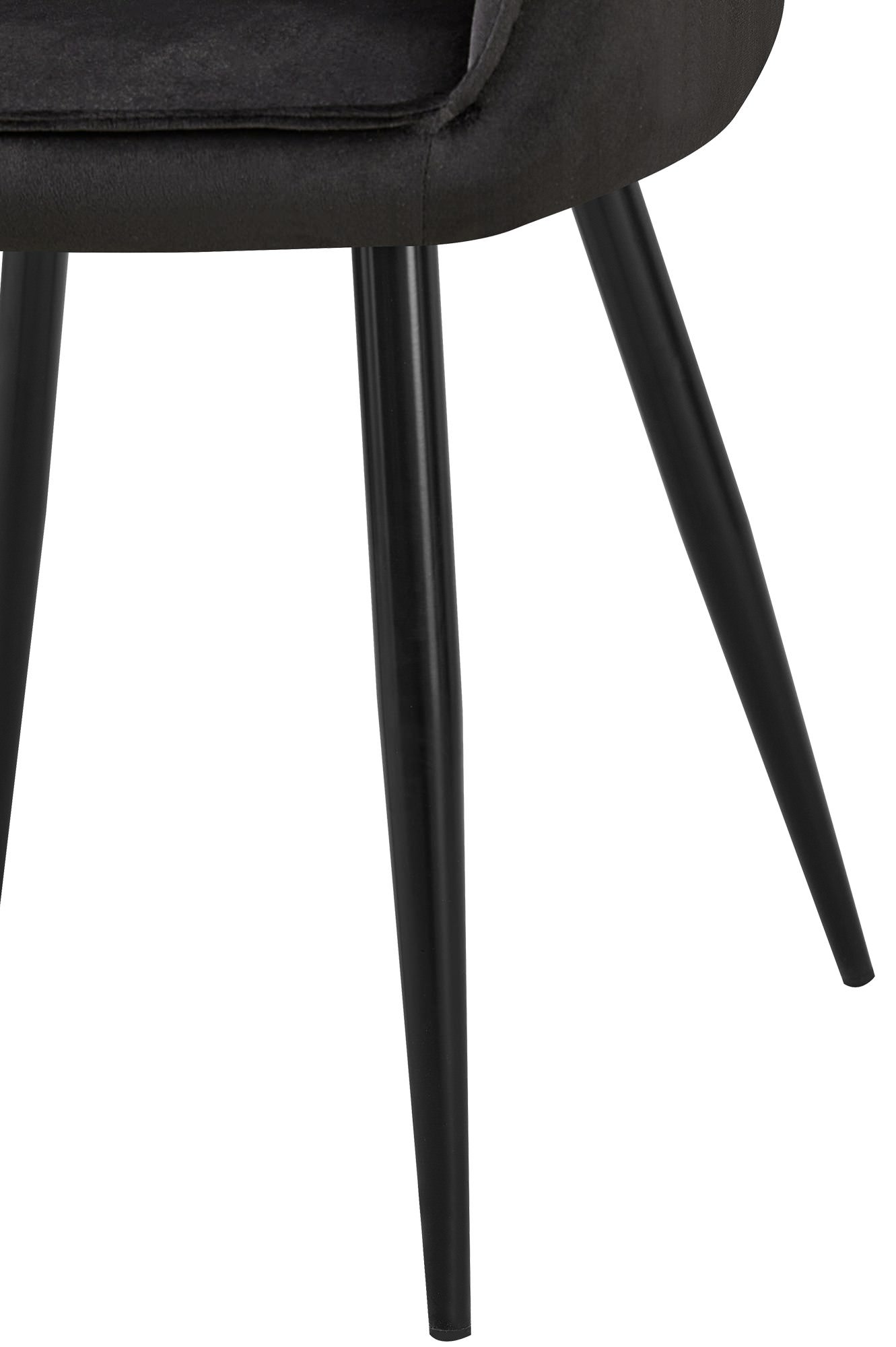 Set van 2 eetkamerstoelen Boise fluweel