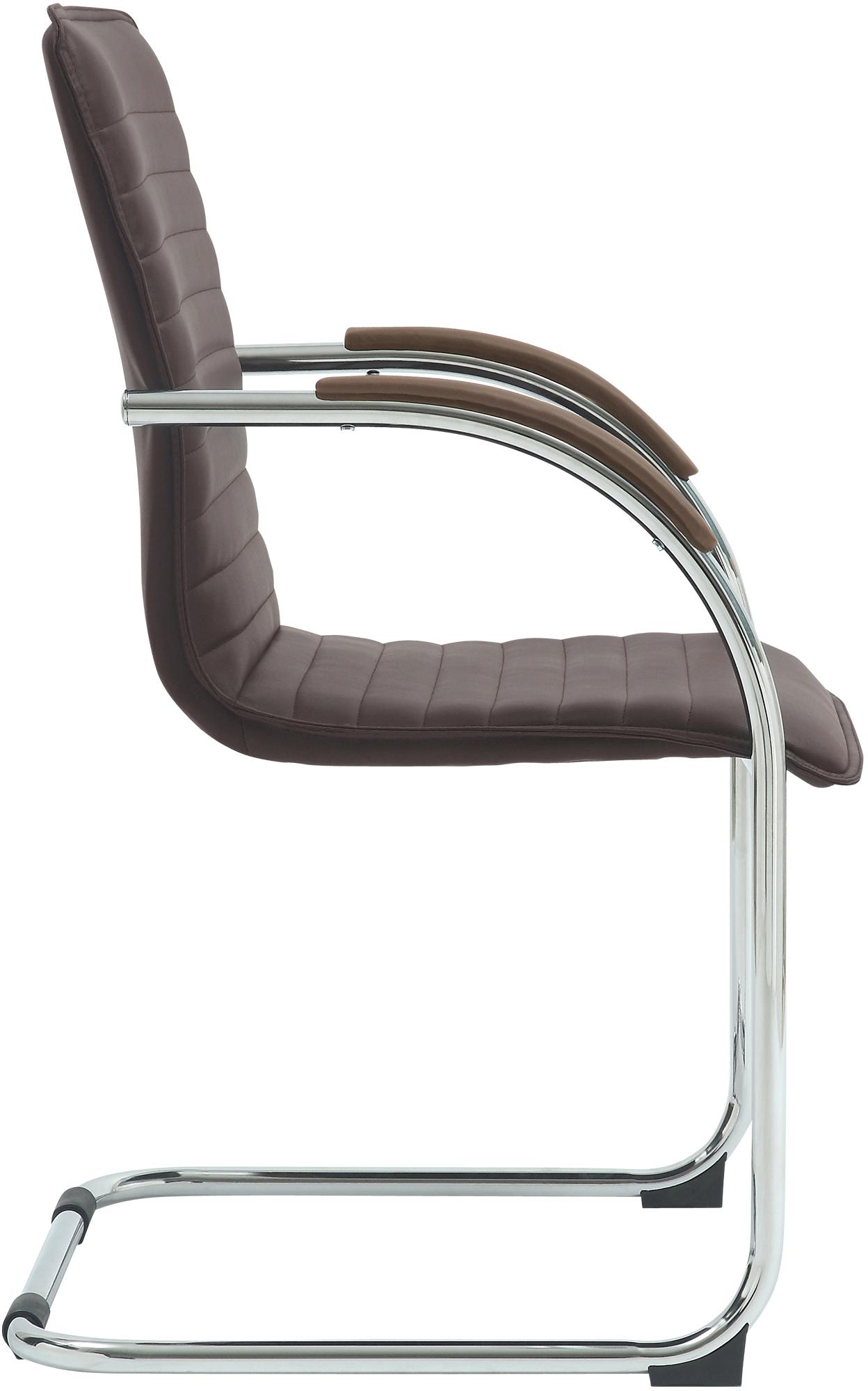 Set van 2 Eetkamerstoelen Tira kunstleer