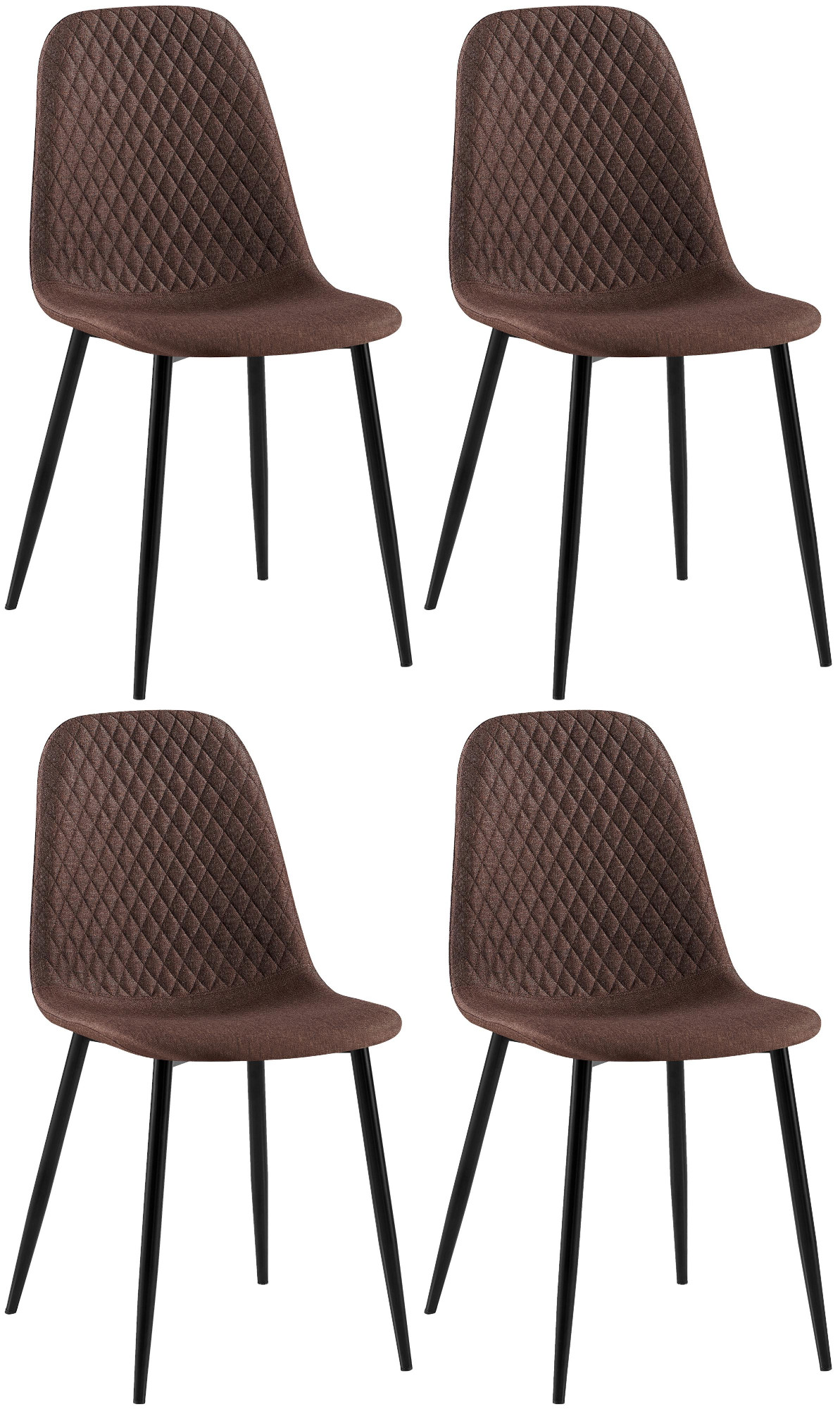 Set van 4 eetkamerstoelen Giverny