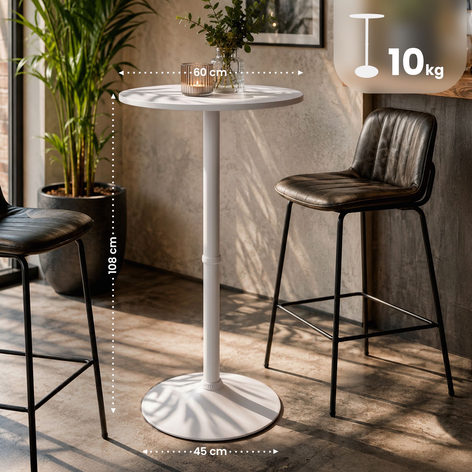 Statafel rond Ø 60 cm