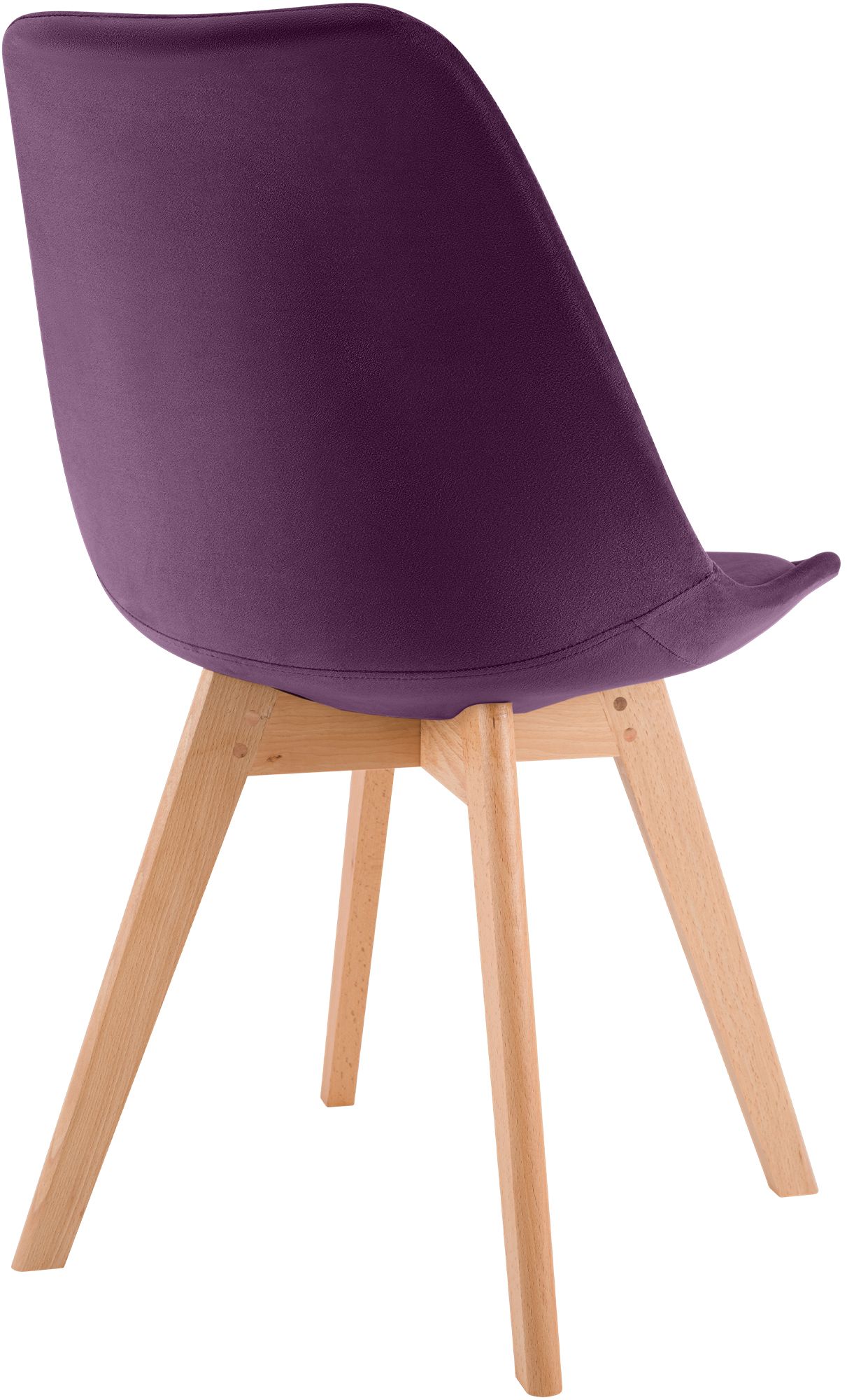 4-delige set Linares eetkamerstoelen