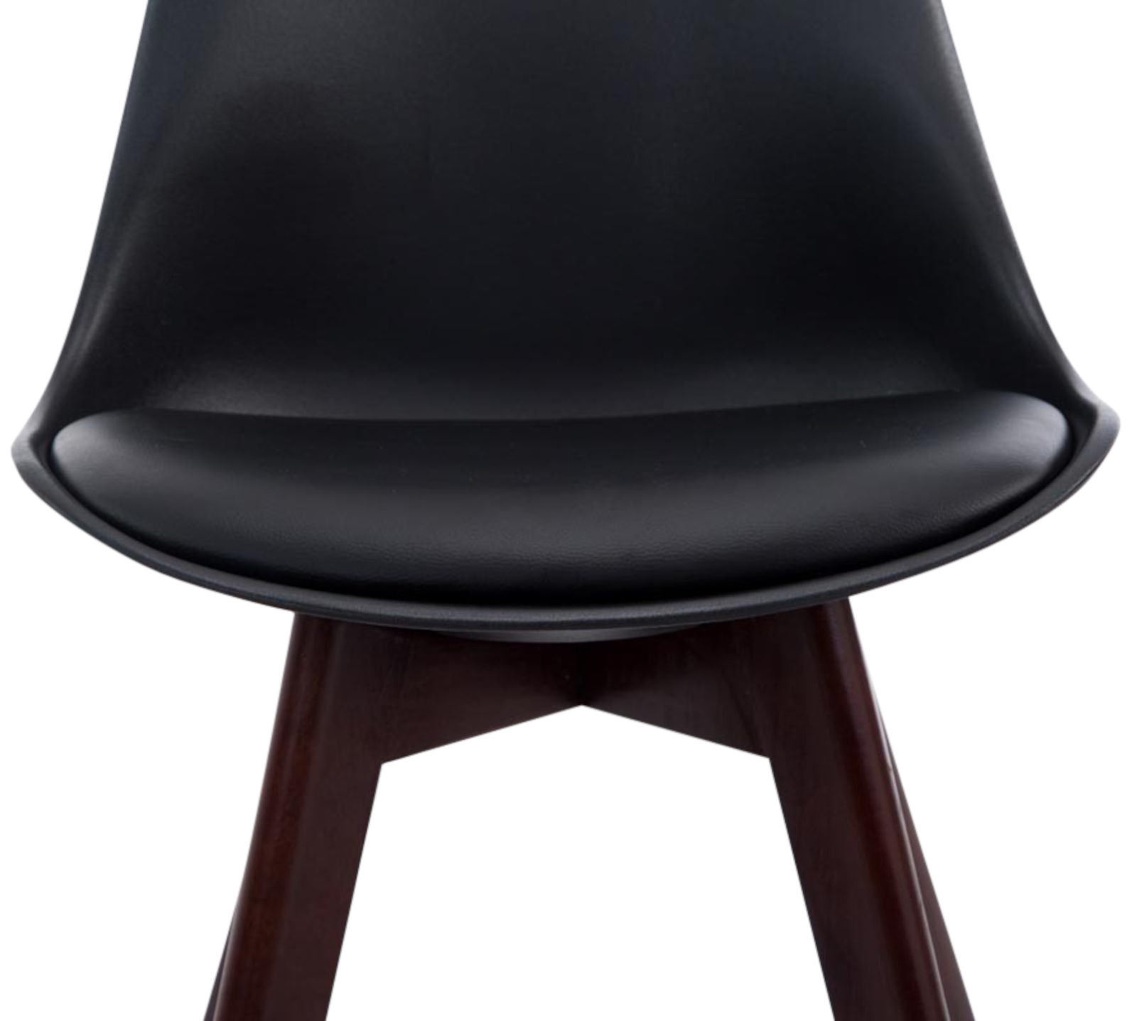 Set van 4 Eetkamerstoelen Borneo - Kunstleer