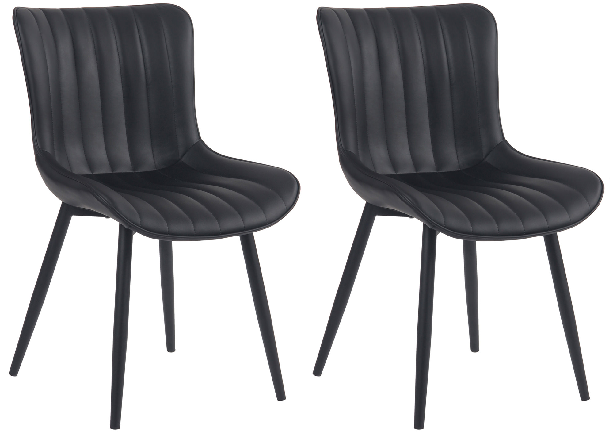 Set van 2 eetkamerstoelen Largo