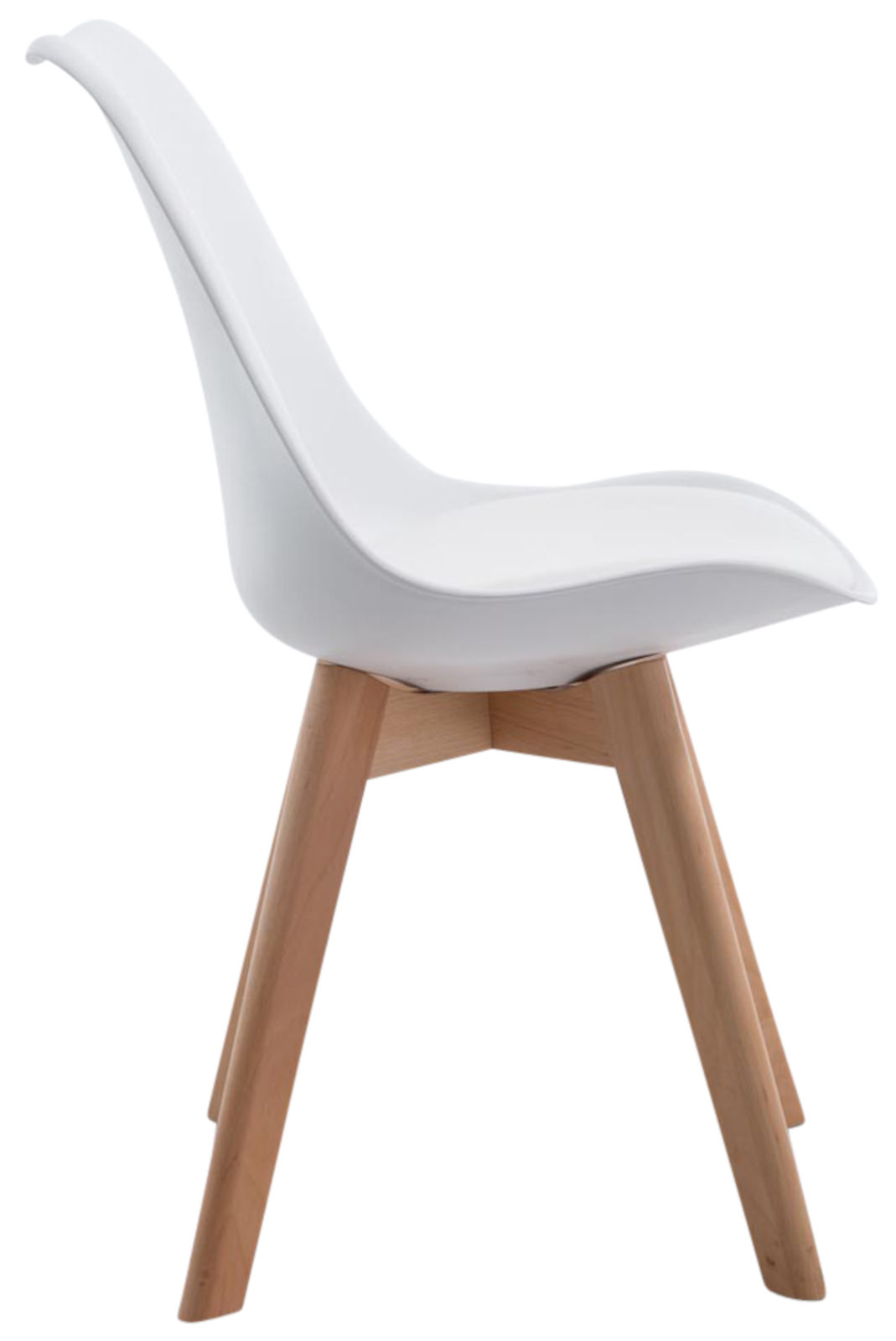Set van 4 Eetkamerstoelen Borneo - Kunstleer