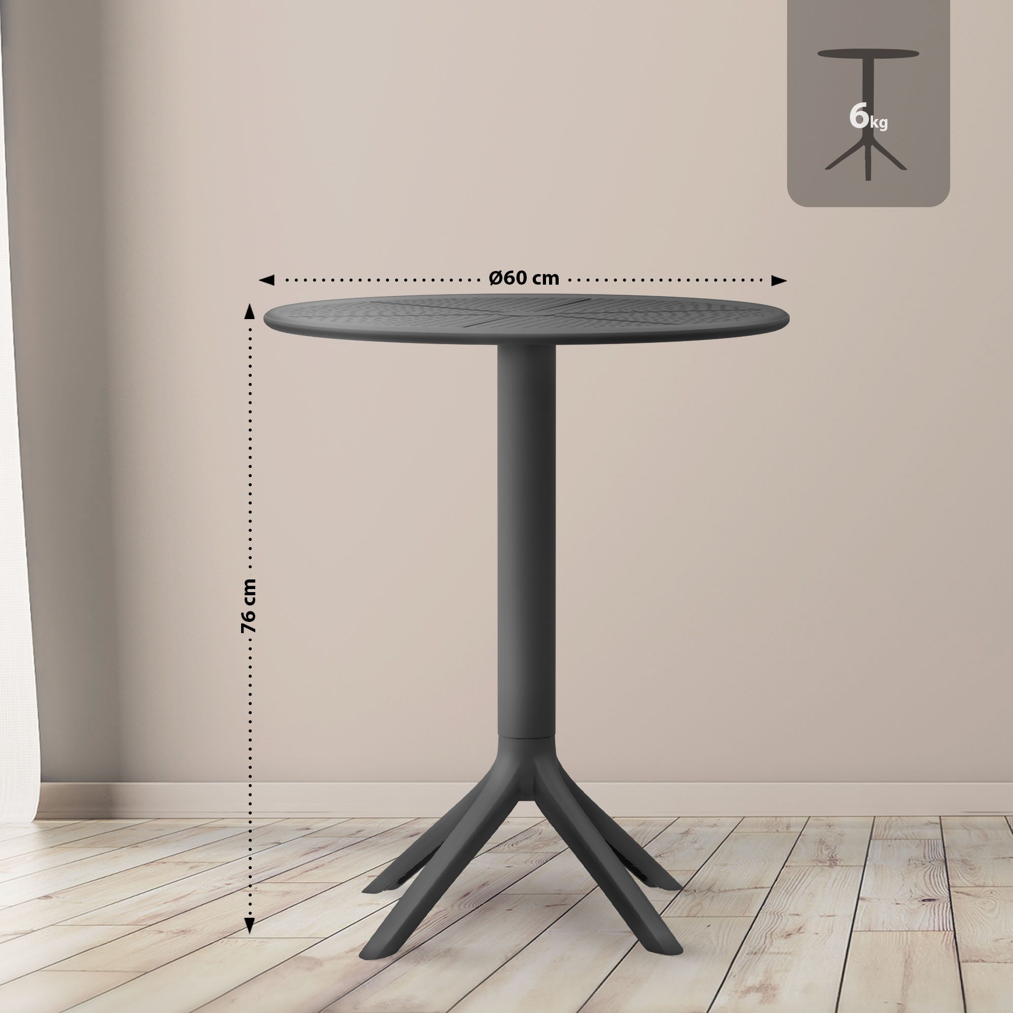 Tafel Lacota rond 60 cm