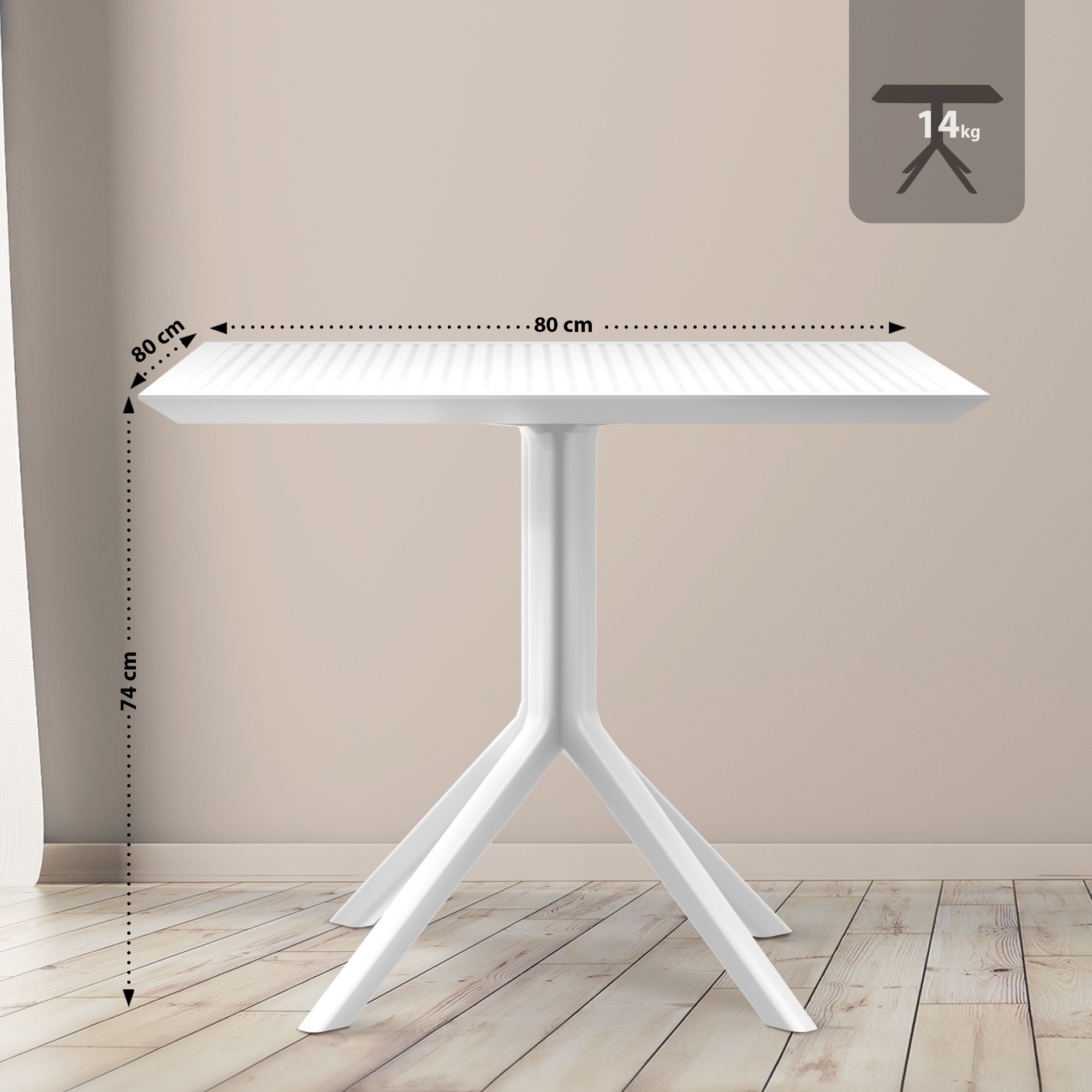 Tafel Sky 80 cm