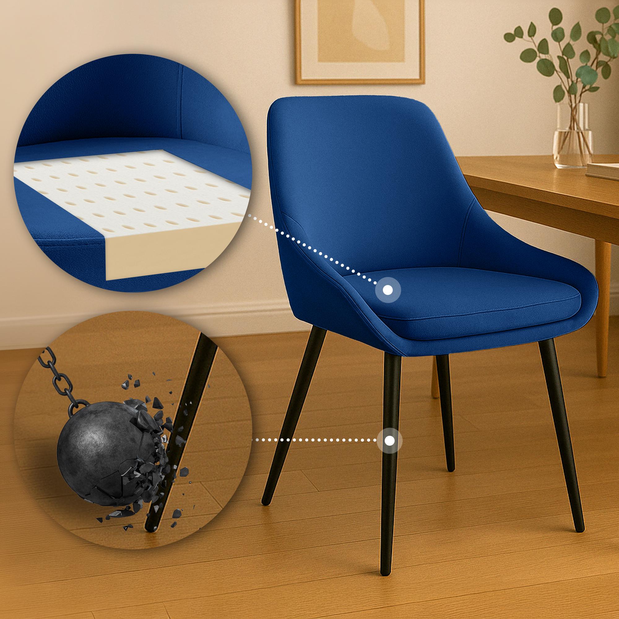 Set van 2 eetkamerstoelen Elmira
