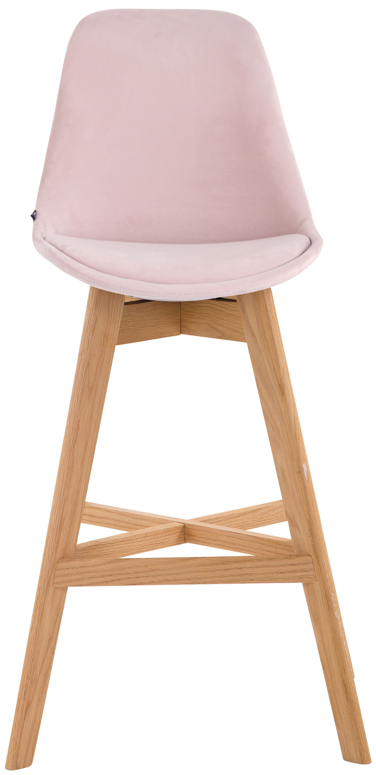 Set van 2 barkrukken Cannes fluweel